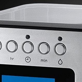 RUSSELL HOBBS Filterkaffeemaschine Elegance 23370-56, 1,25l Kaffeekanne, 1x4, 1,25l Glaskanne, max 10 Tassen, Digital Timer, Warmhalteplatte, 1600W