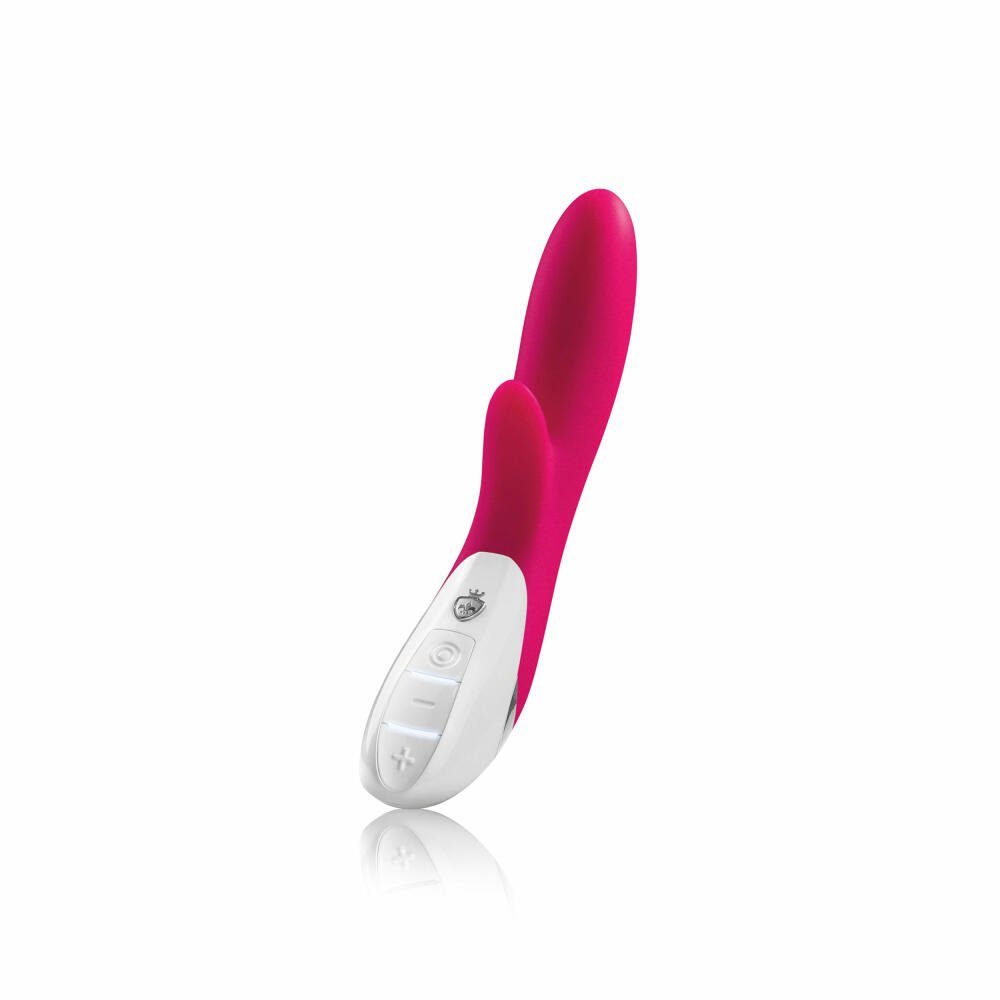 mystim Vibrator Danny Divido naughty pink, mit Klitorisfinger