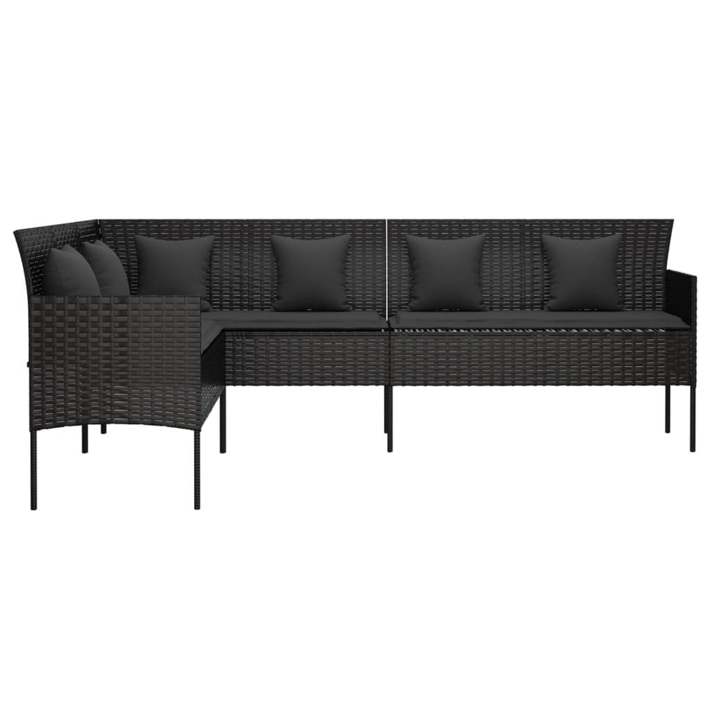 vidaXL Loungesofa Gartensofa in L-Form mit günstig online kaufen