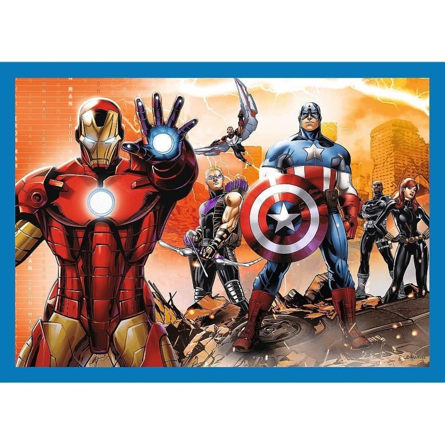 Trefl Puzzle 4in1 Puzzle, Marvel AVENGERS, von 35 bis 70 Teilen, 4 Sets, Pu günstig online kaufen