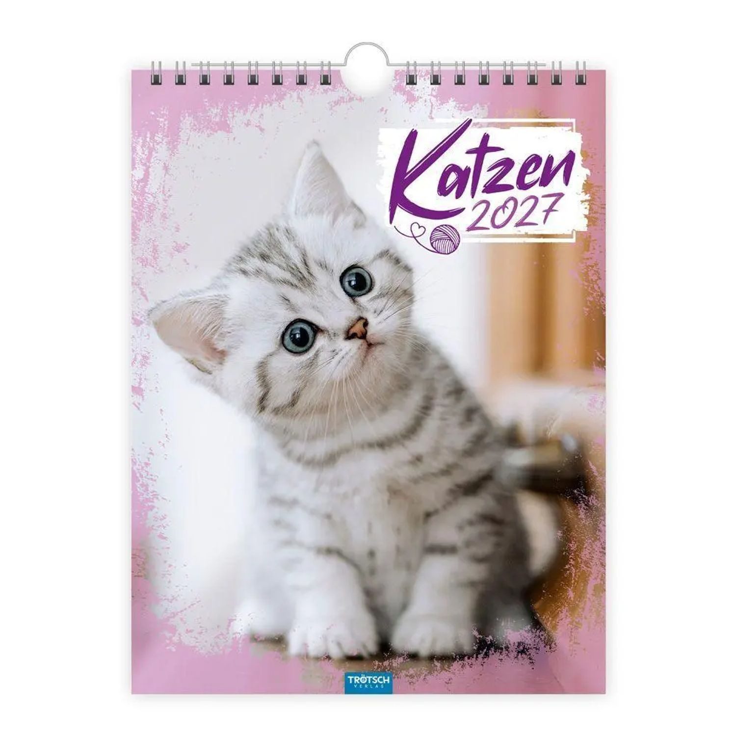 Trötsch Verlag Wandkalender TRÖTSCH - Notizkalender zum Hängen Katzen 2027
