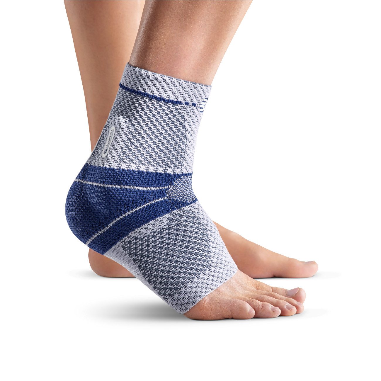 Bauerfeind Sprunggelenkbandage MalleoTrain Sprunggelenkbandage, Titan Rechts Größe 6