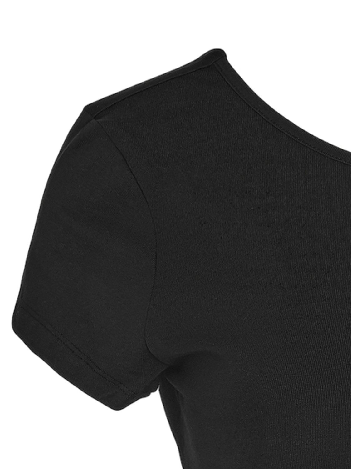 Noisy may Shirttop enger Schnitt Rundhals Kappenärmel NMULLA S/S OPEN BACK TOP JRS FWD