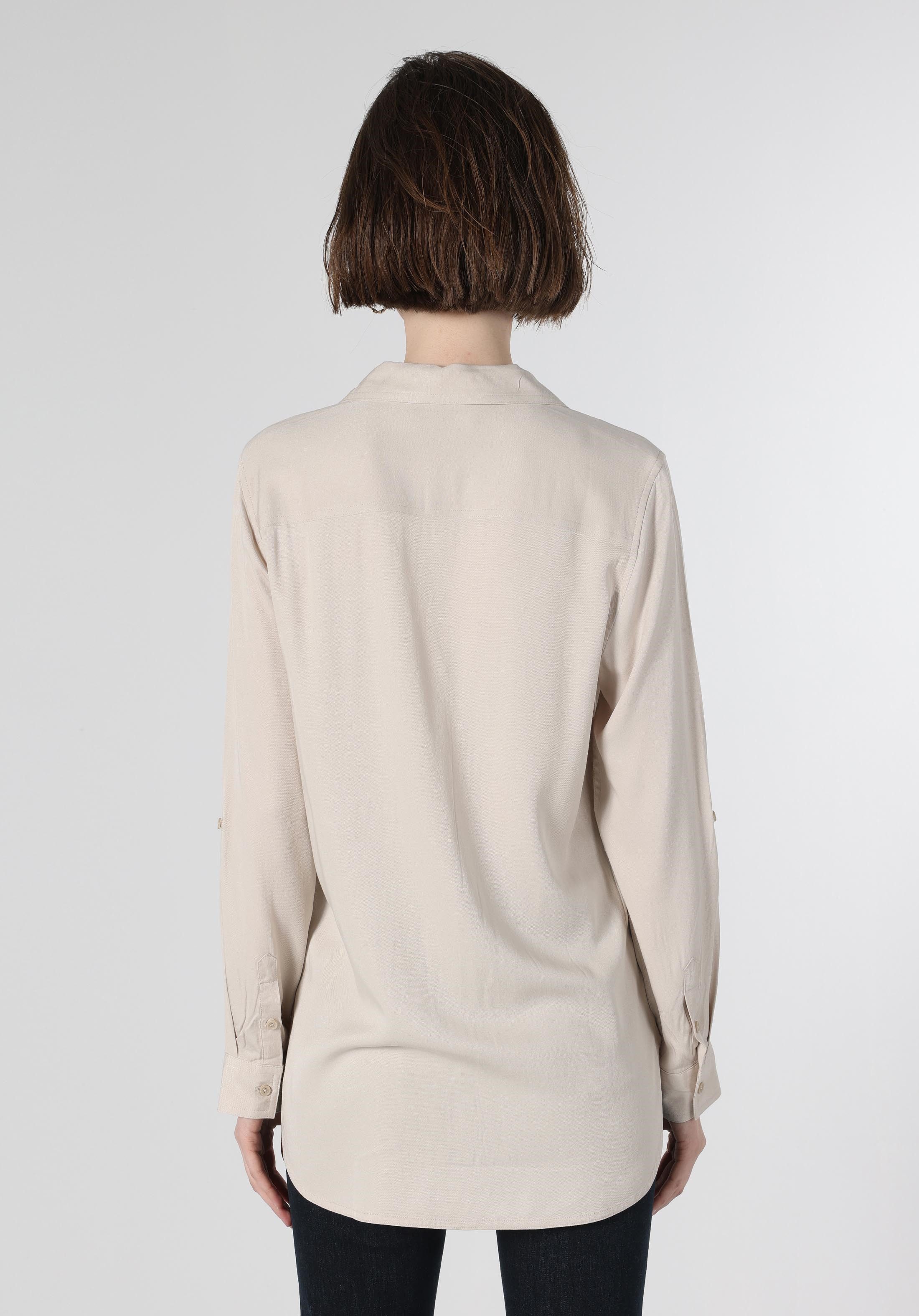 Colins Langarmhemd Longsleeve Damen Shirt, Langarmshirts günstig online kaufen
