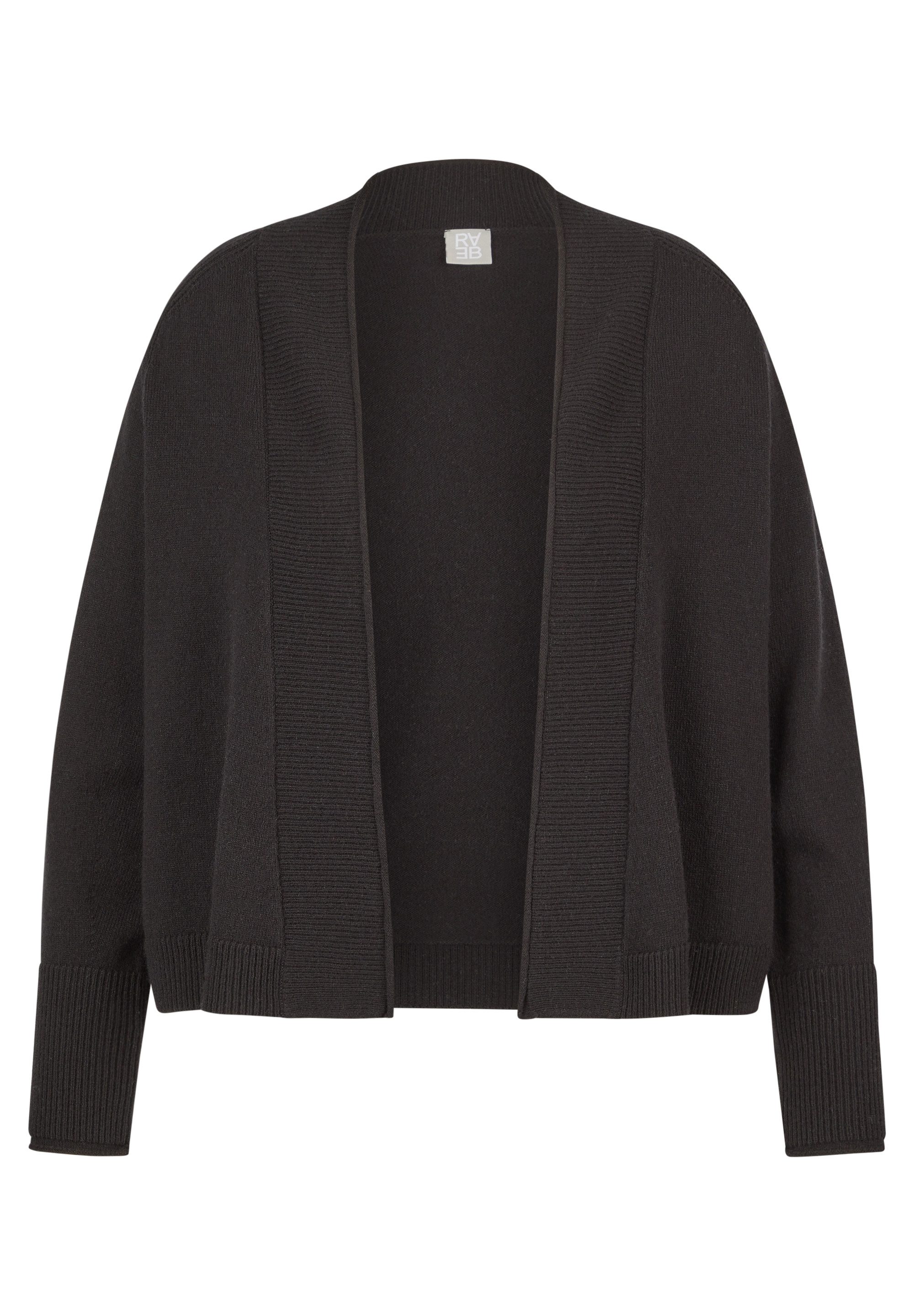 Rabe Strickjacke Black Sparkle