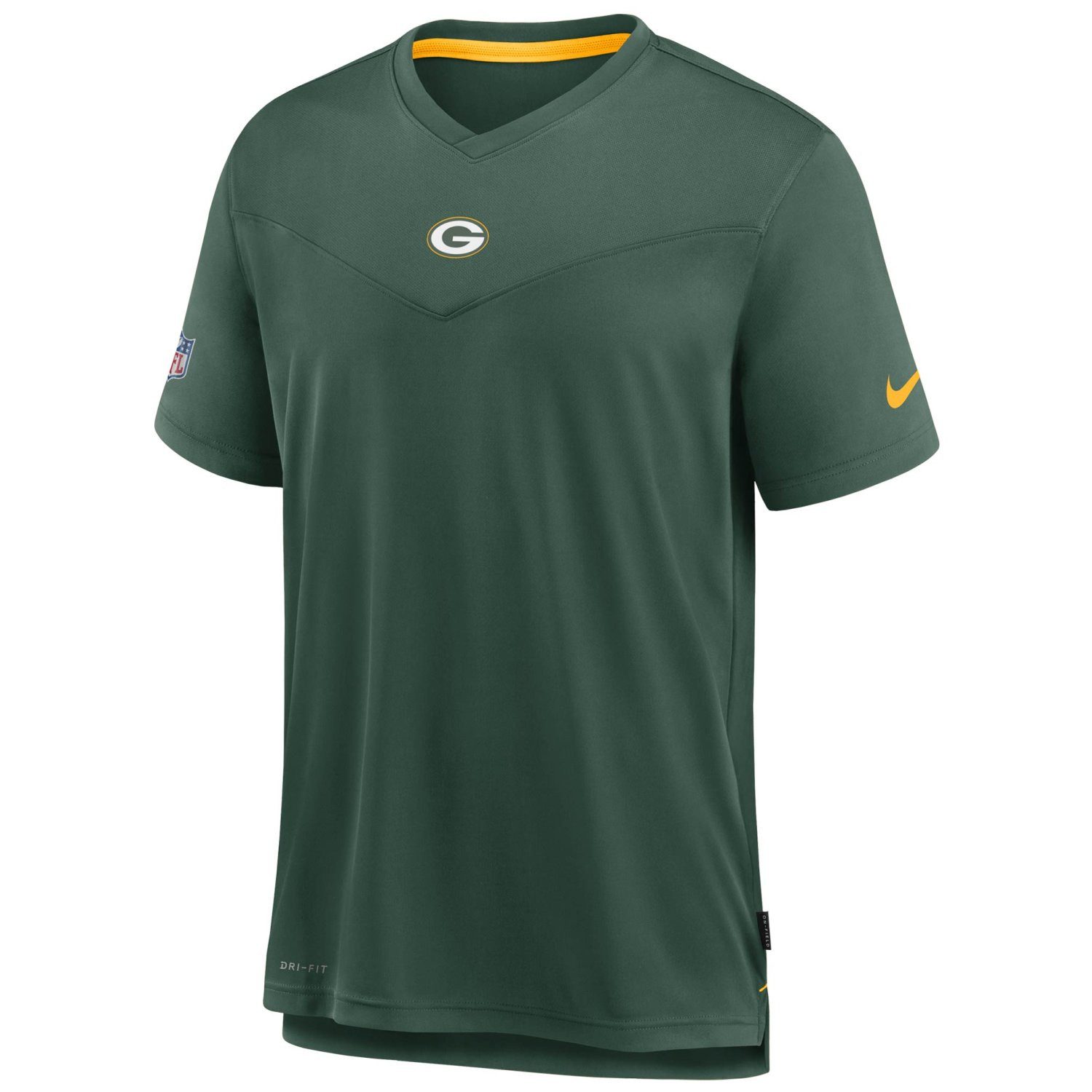 Nike Print-Shirt Green Bay Packers DriFIT Sideline 2021 Coach