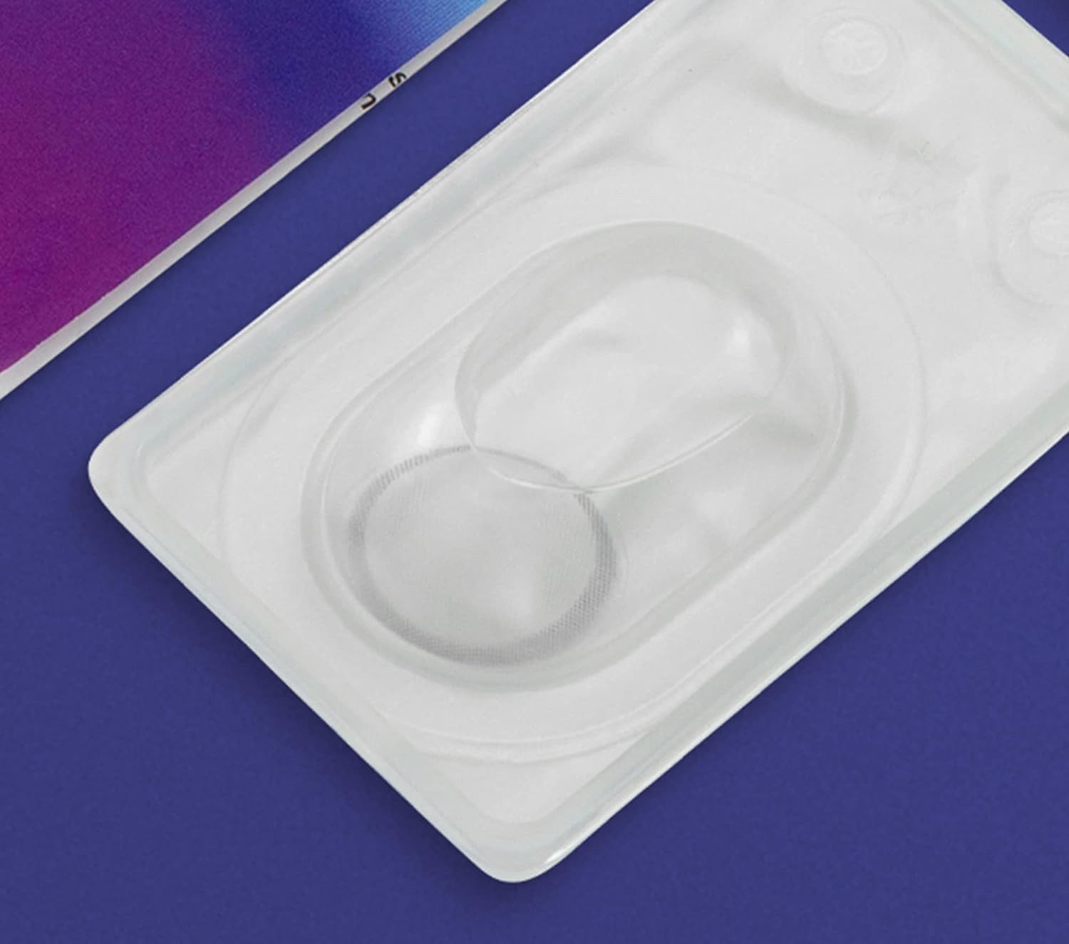GLAMLENS Monatslinsen Sehr stark deckende und natürliche graue Linsen "Augusta Ice Gray"