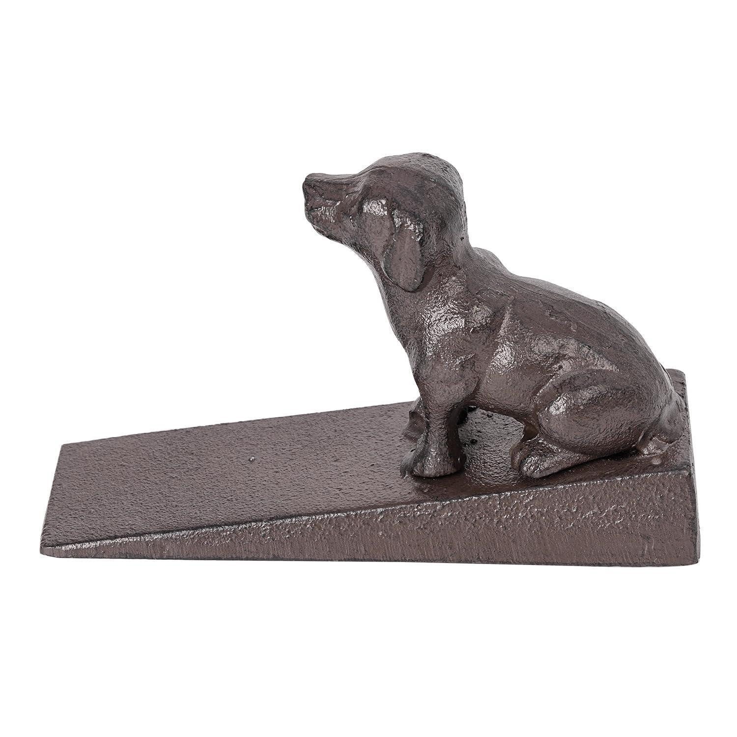 LuxusKollektion Bodentürstopper Gusseisen Türstopper Hund dekorativ