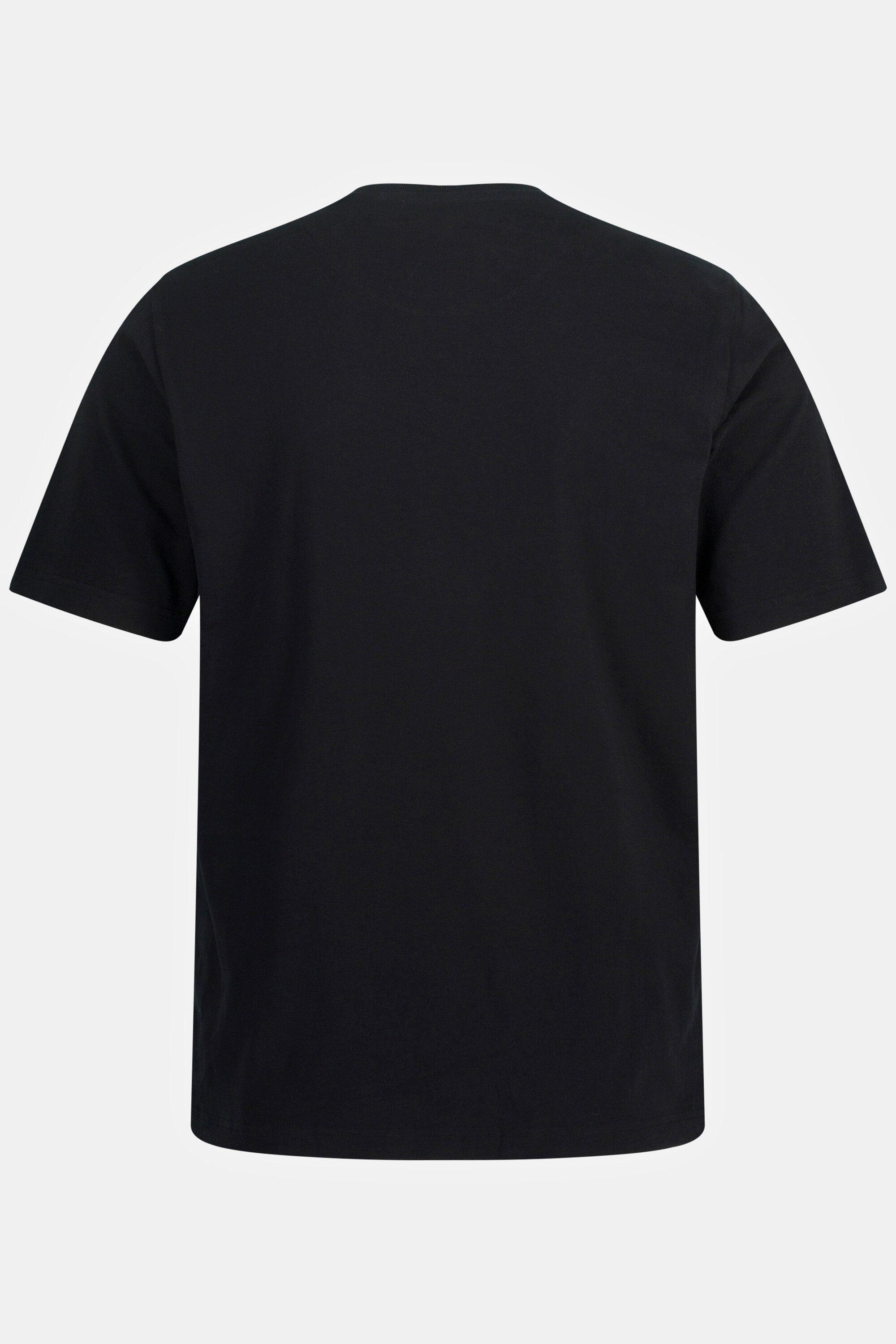 T-Shirt Halbarm Rundhals T-Shirt Brustprint JP1880