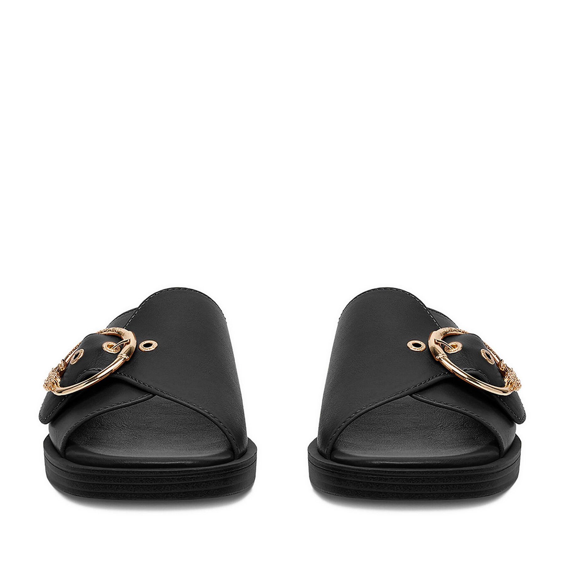 U.S. Polo Assn. US Polo Assn Damen-Flip-Flops, Schwarz Badepantolette – Bild 4 von 4