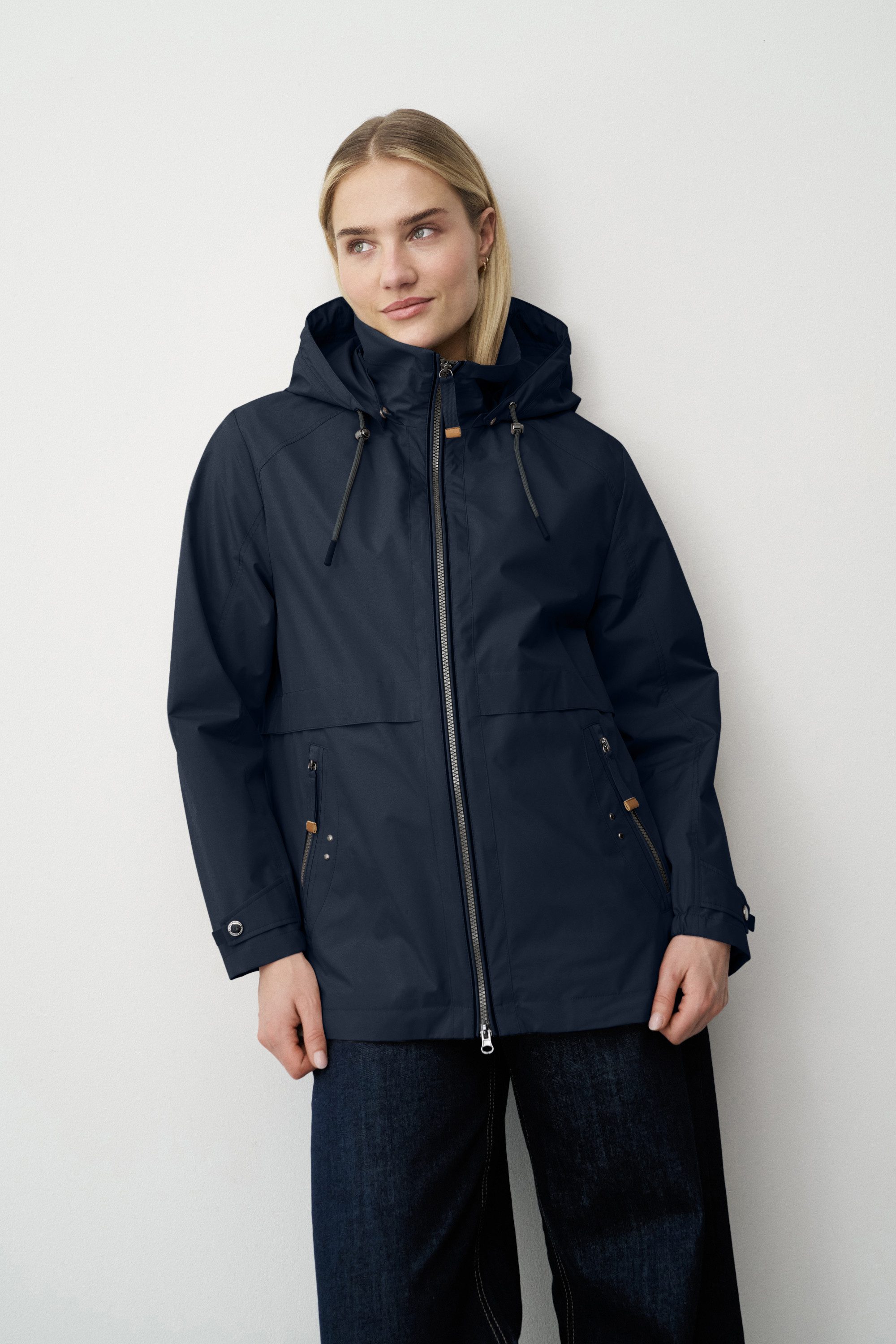 Barbara Lebek Outdoorjacke moderne Übergangsjacke oder Frühlingsjacke mit a günstig online kaufen