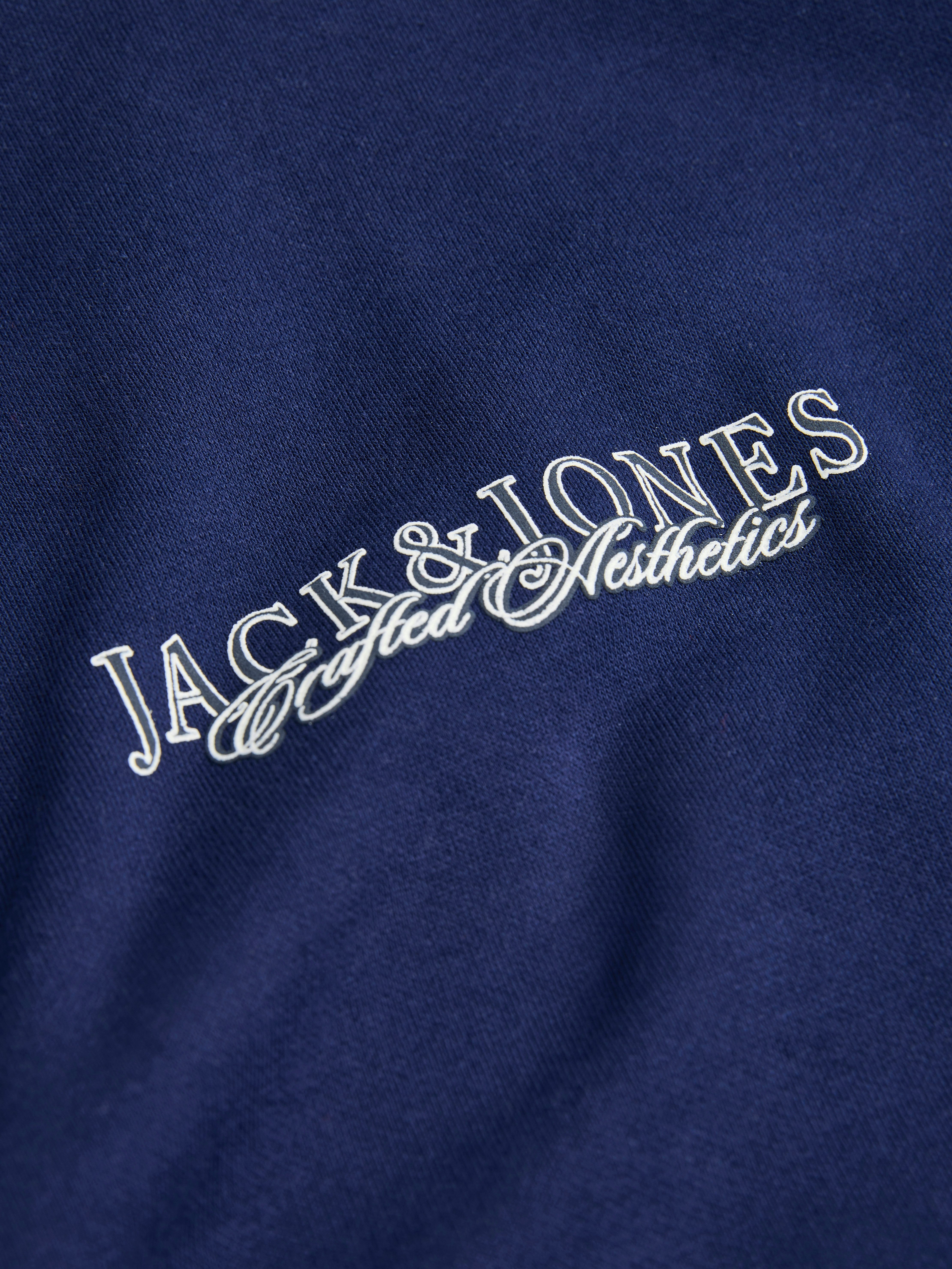 Jack & Jones PlusSize Kapuzensweatshirt JORBLEECKER MINIMAL SWEAT HOOD PLS – Bild 5 von 5