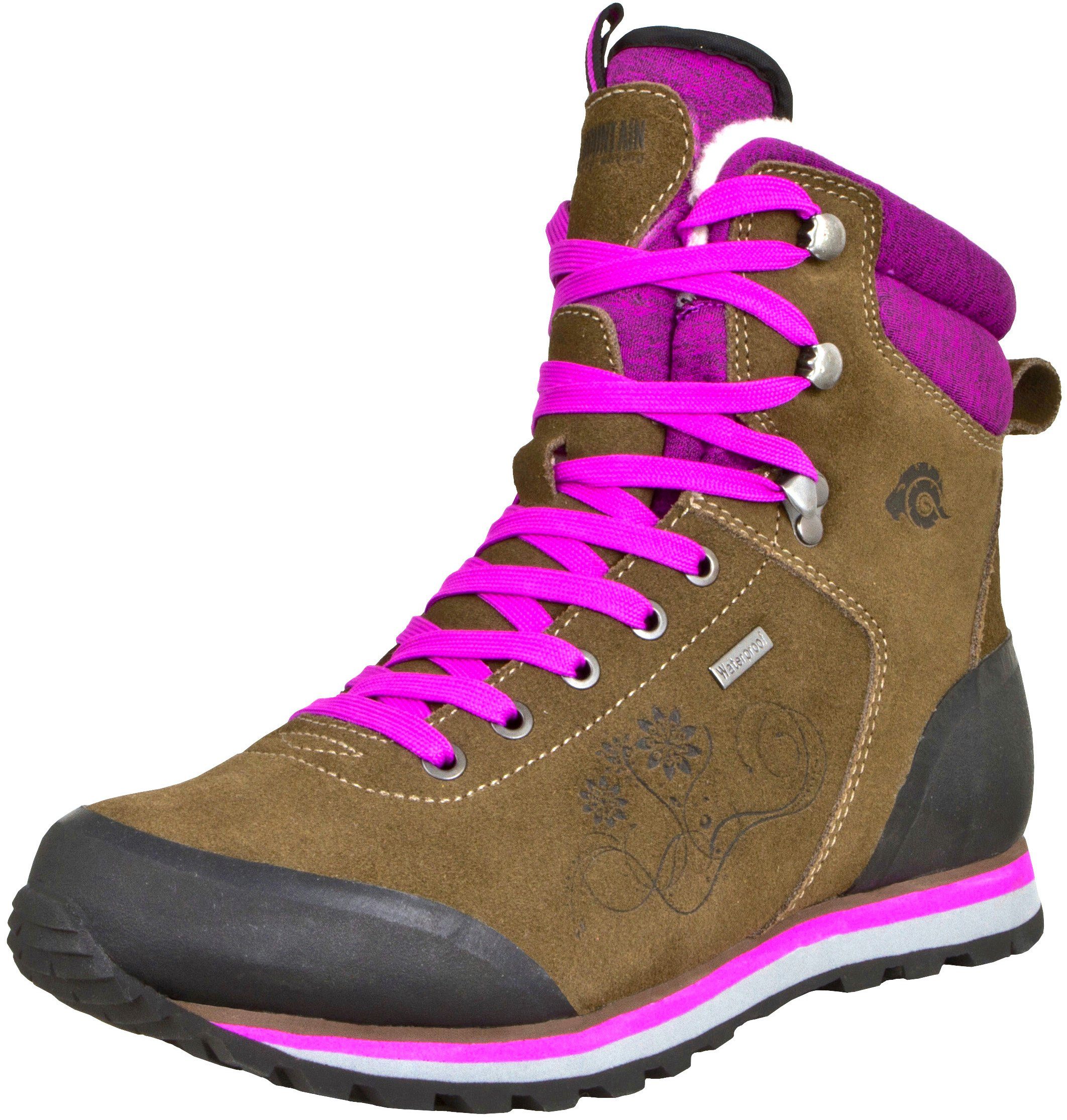 GUGGEN Mountain Damen Winterstiefel Wanderstiefel Wanderschuhe günstig online kaufen