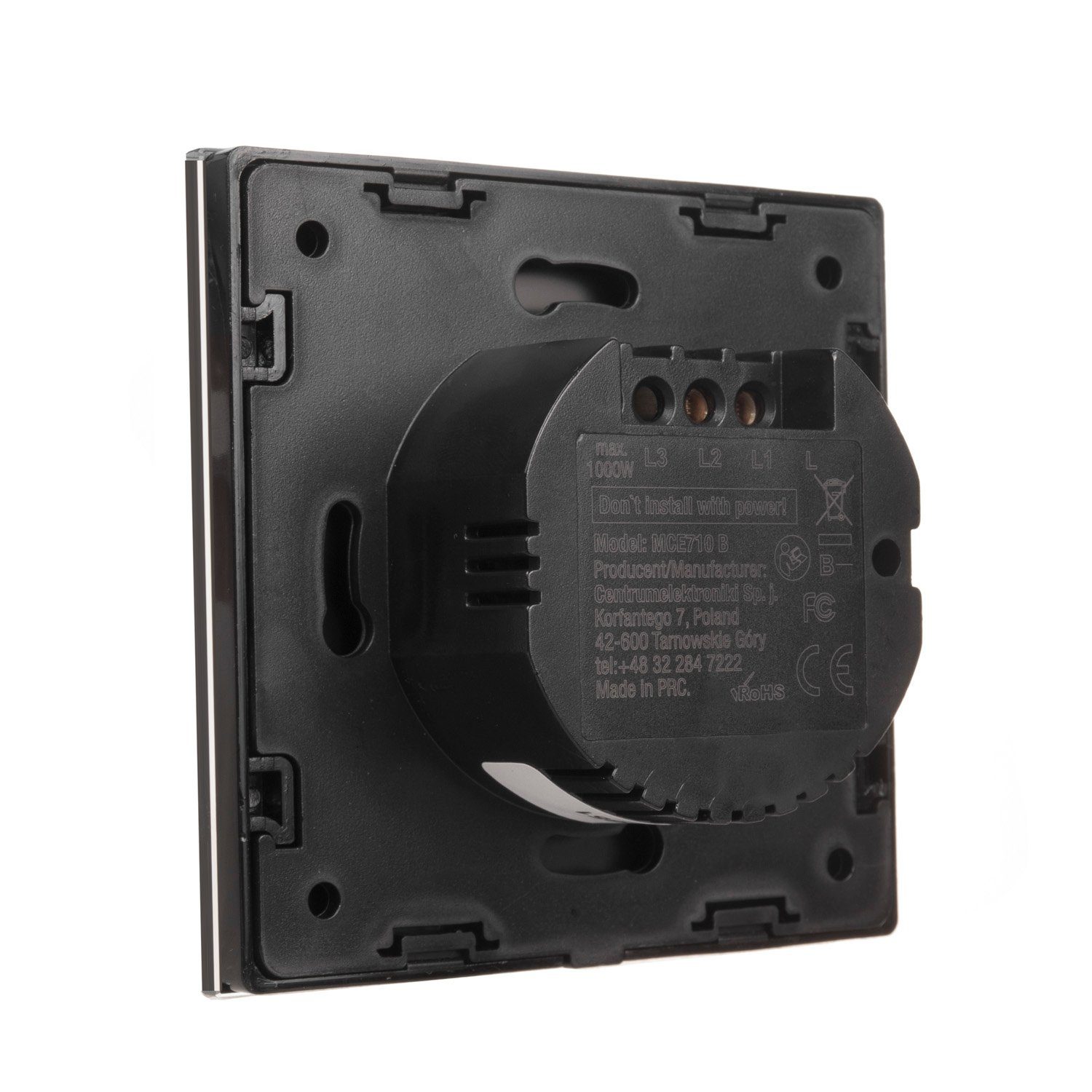 Maclean Lichtschalter, Wechselschalter mit Touch-Steuerung; inkl. LED-Adapter