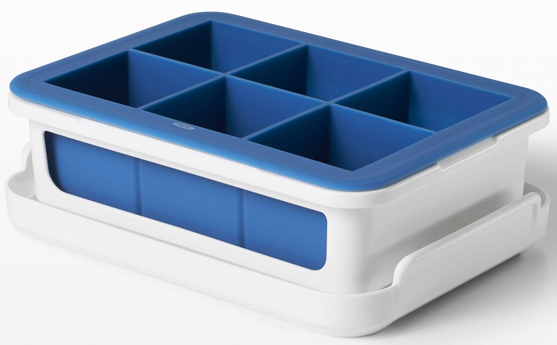Image of OXO Good Grips Eiswürfelform, ergibt 6 Eiswürfel von je 4,5 cm