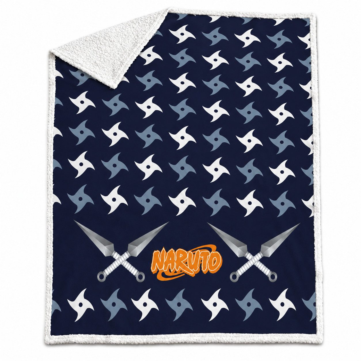 Wohndecke Anime Naruto Shippuden Coral Decke warme Kuscheldecke 130x170 cm, Naruto