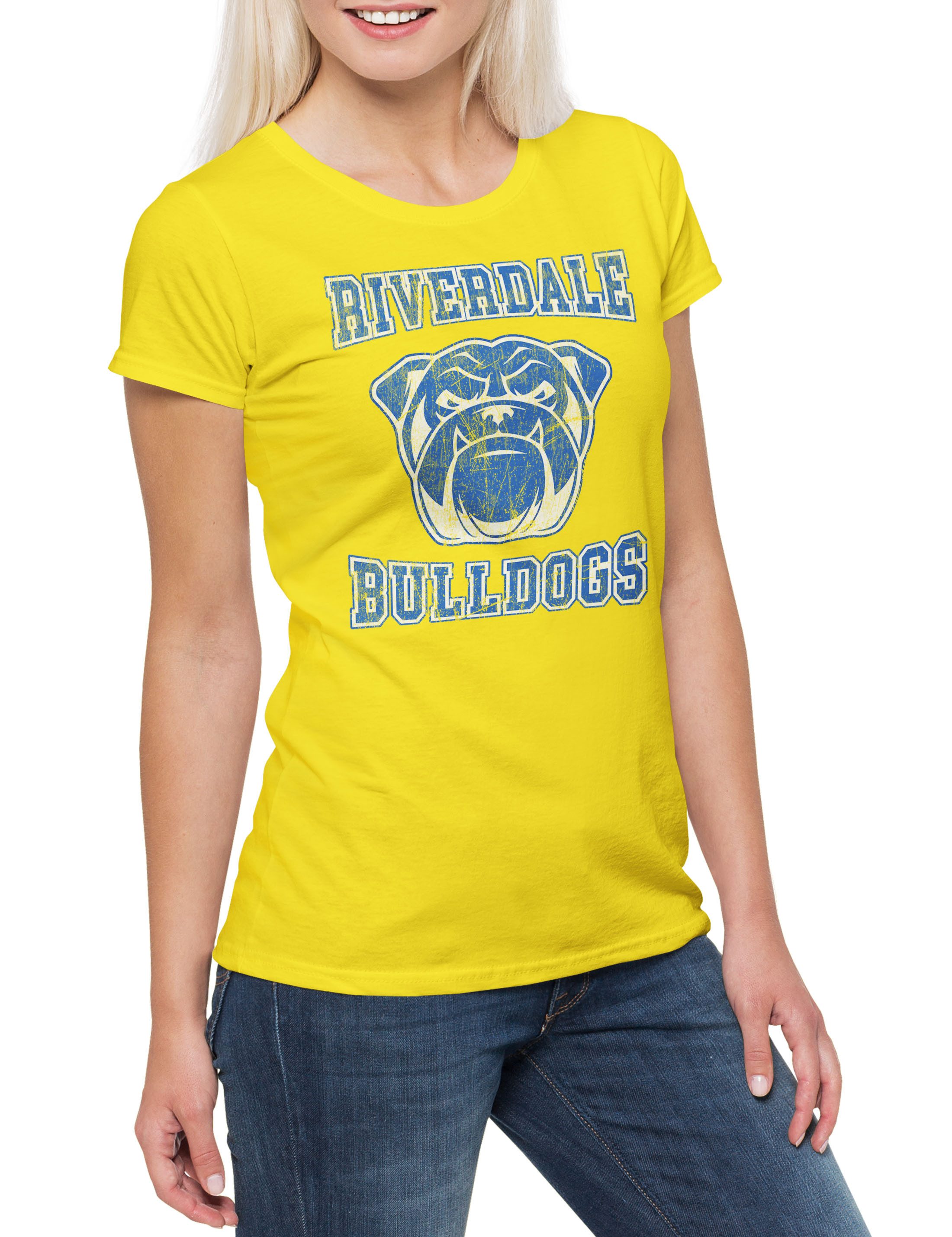 Print-Shirt R Bulldogs Damen T-Shirt Football Baseball Basketball Archie Riverdale