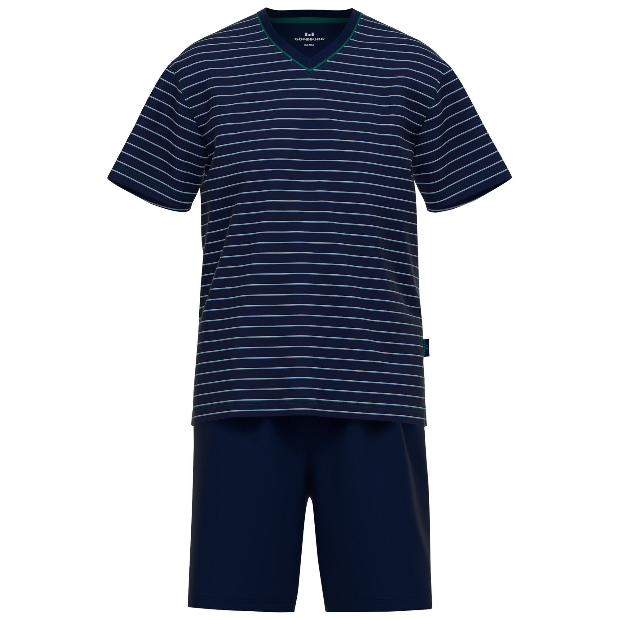 Pyjama Herren Pyjama Baumwolle