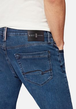 Mavi Slim-fit-Jeans Slim Fit Denim Jeans Hose YVES 4176 in Dunkelblau