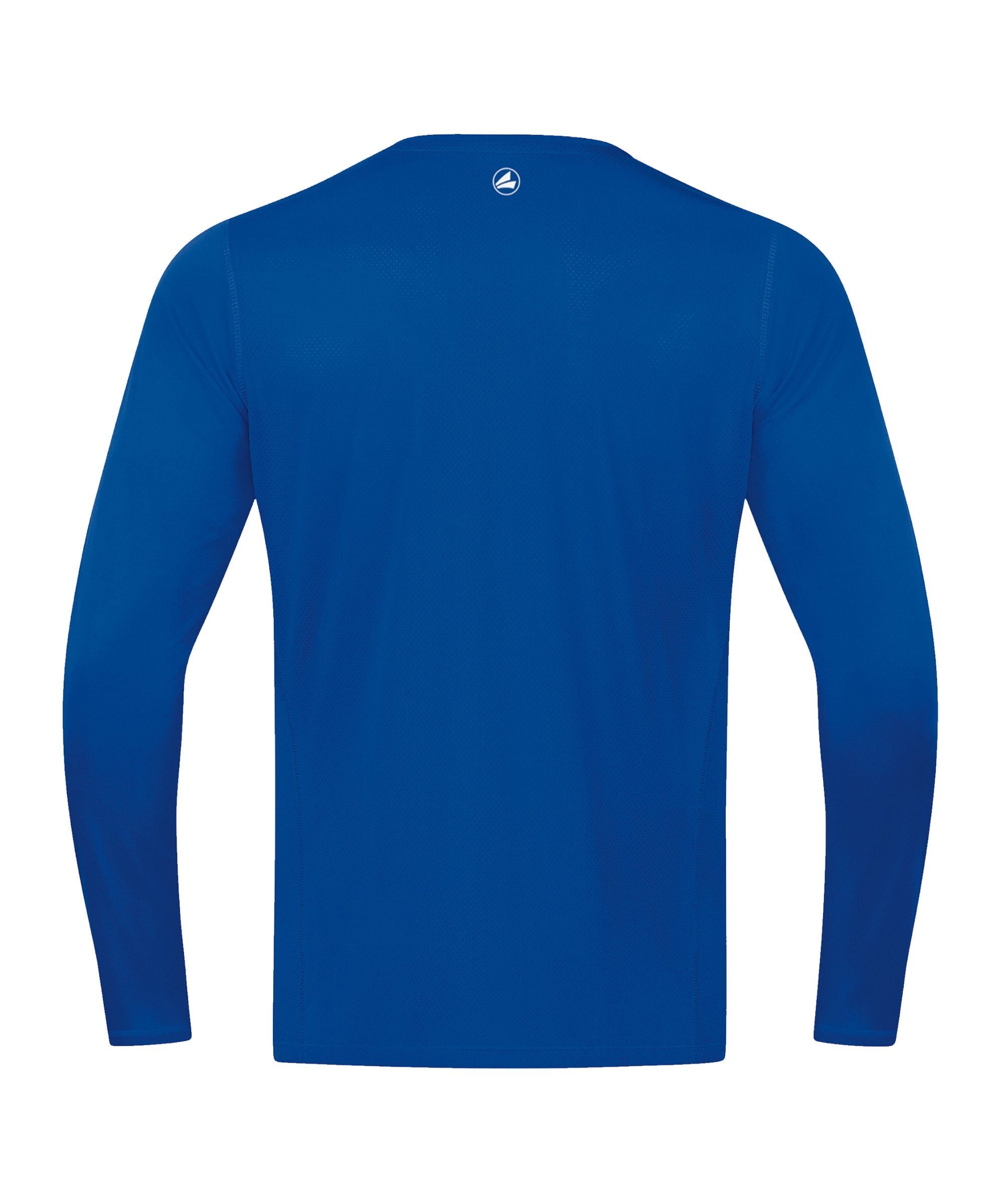 Run default Sweatshirt Running Lauftop Jako blauweiss 2.0