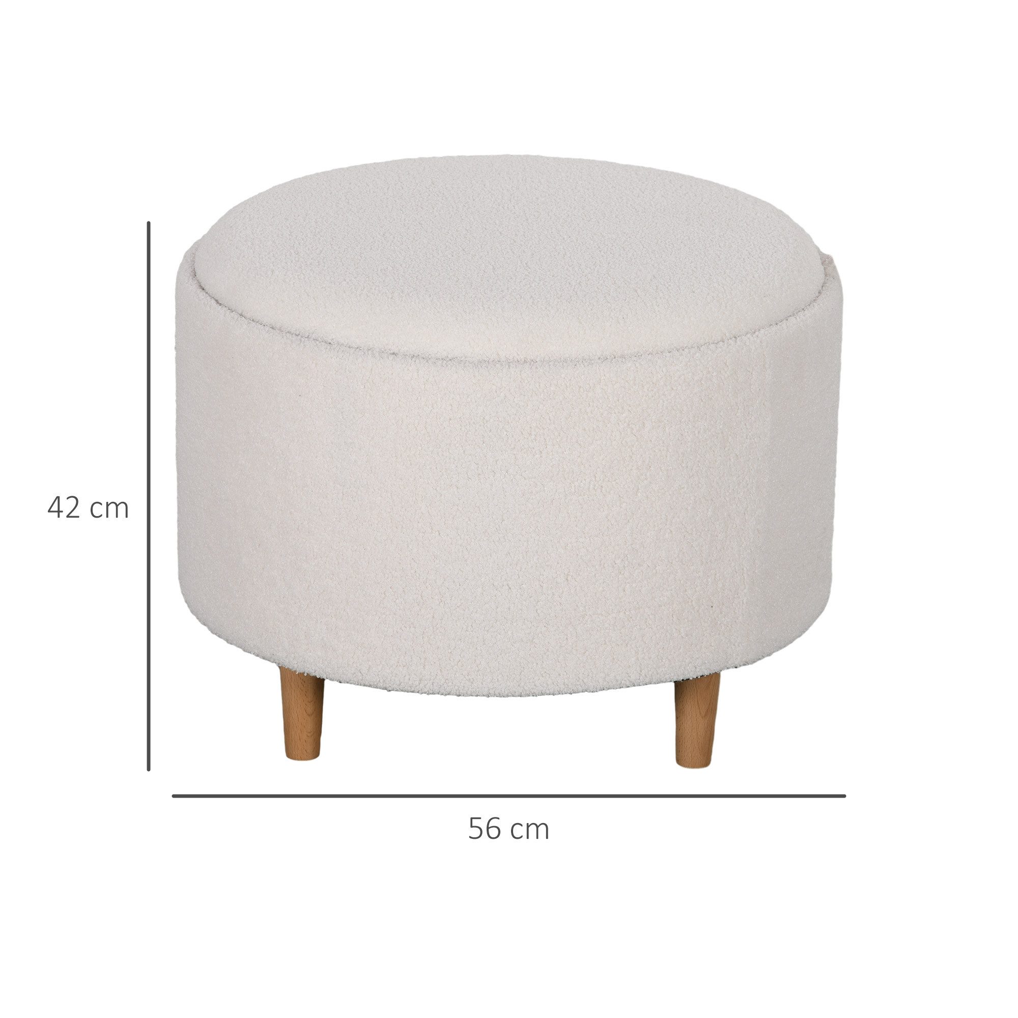 MC Star Sitzhocker Ø56 x 42 günstig online kaufen