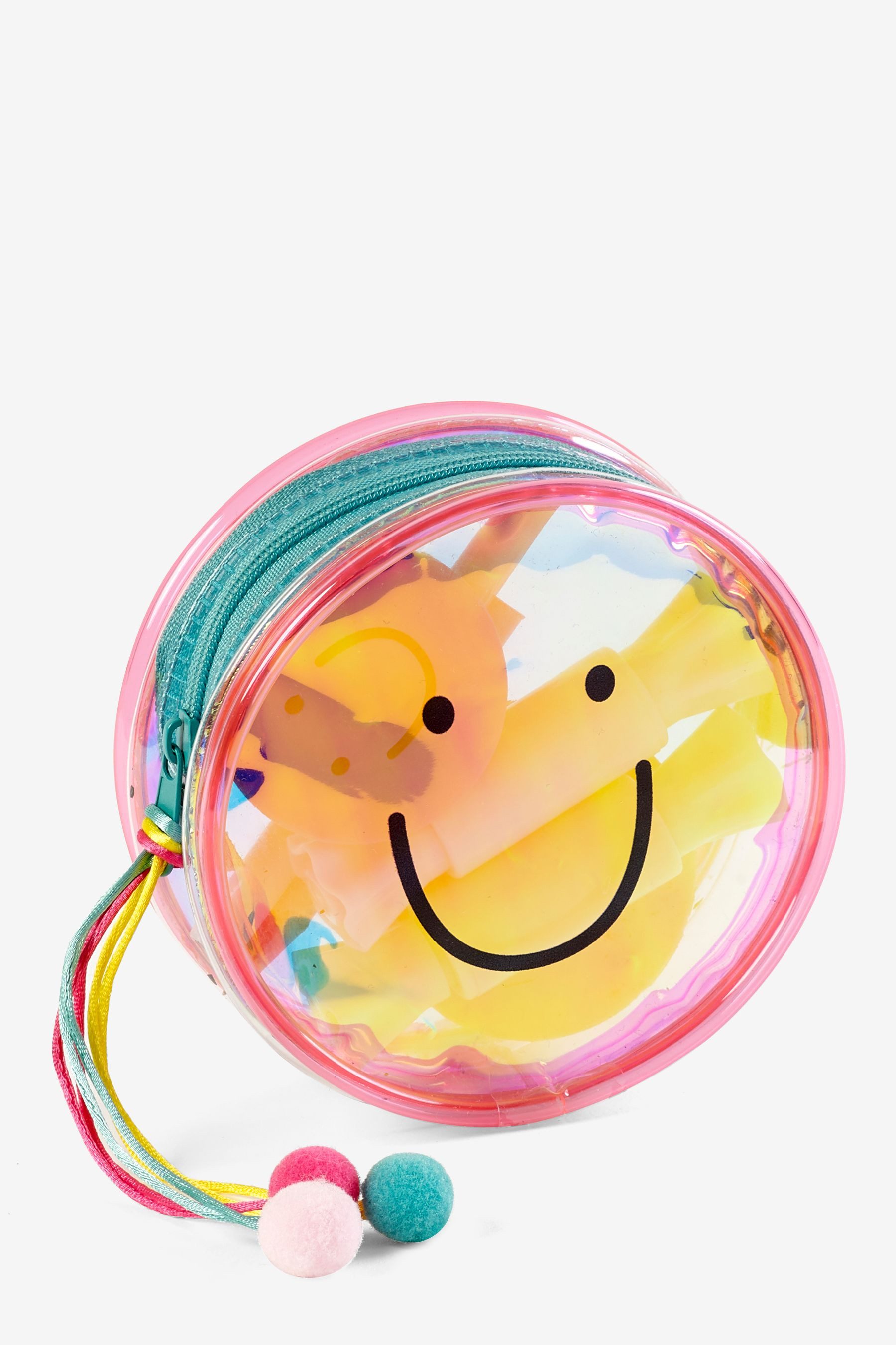 Federmäppchen Kleines Schreibwaren-Set, Smile Faces