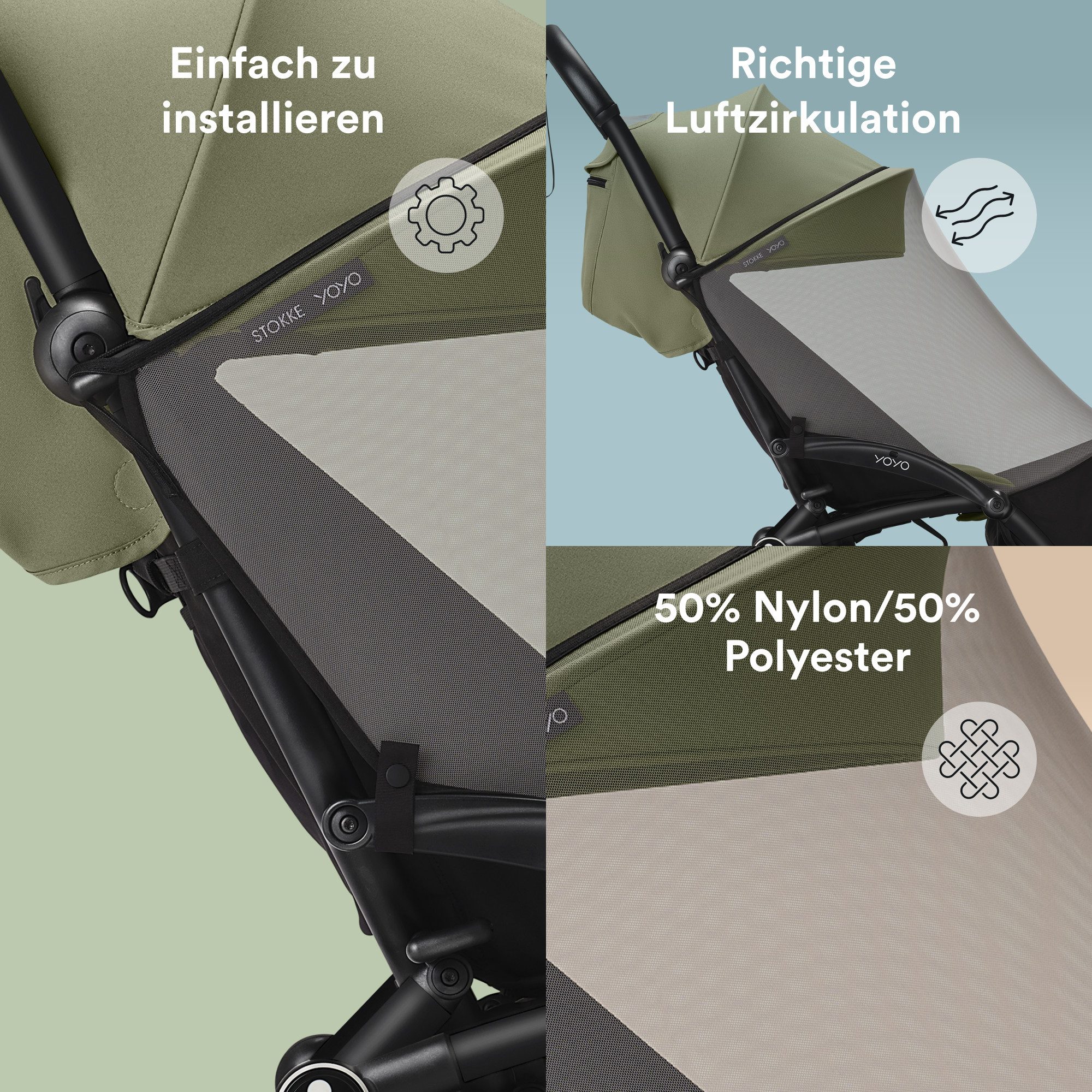 Stokke Kinderwagen-Insektenschutz YOYO 6+ Insektenschutz