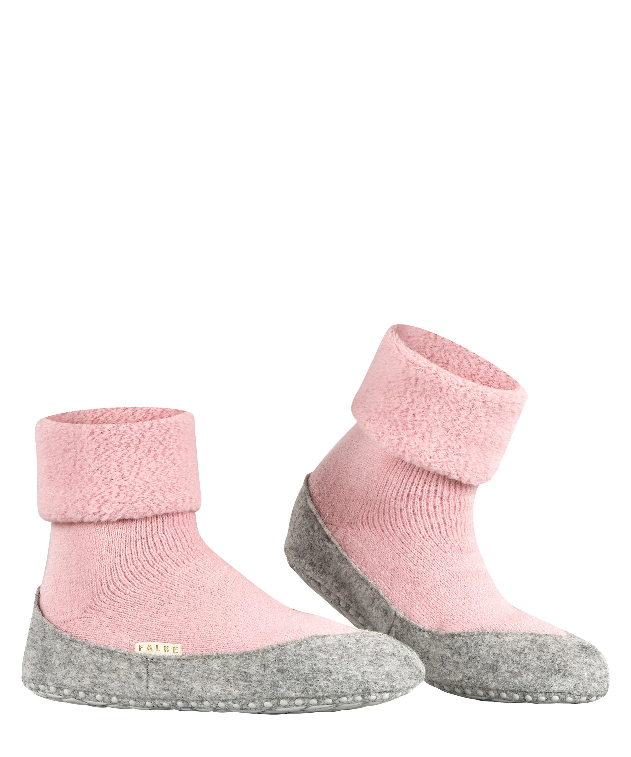 FALKE Haussocken Cosyshoe mit Merinowolle & rutschhemmender Sohle