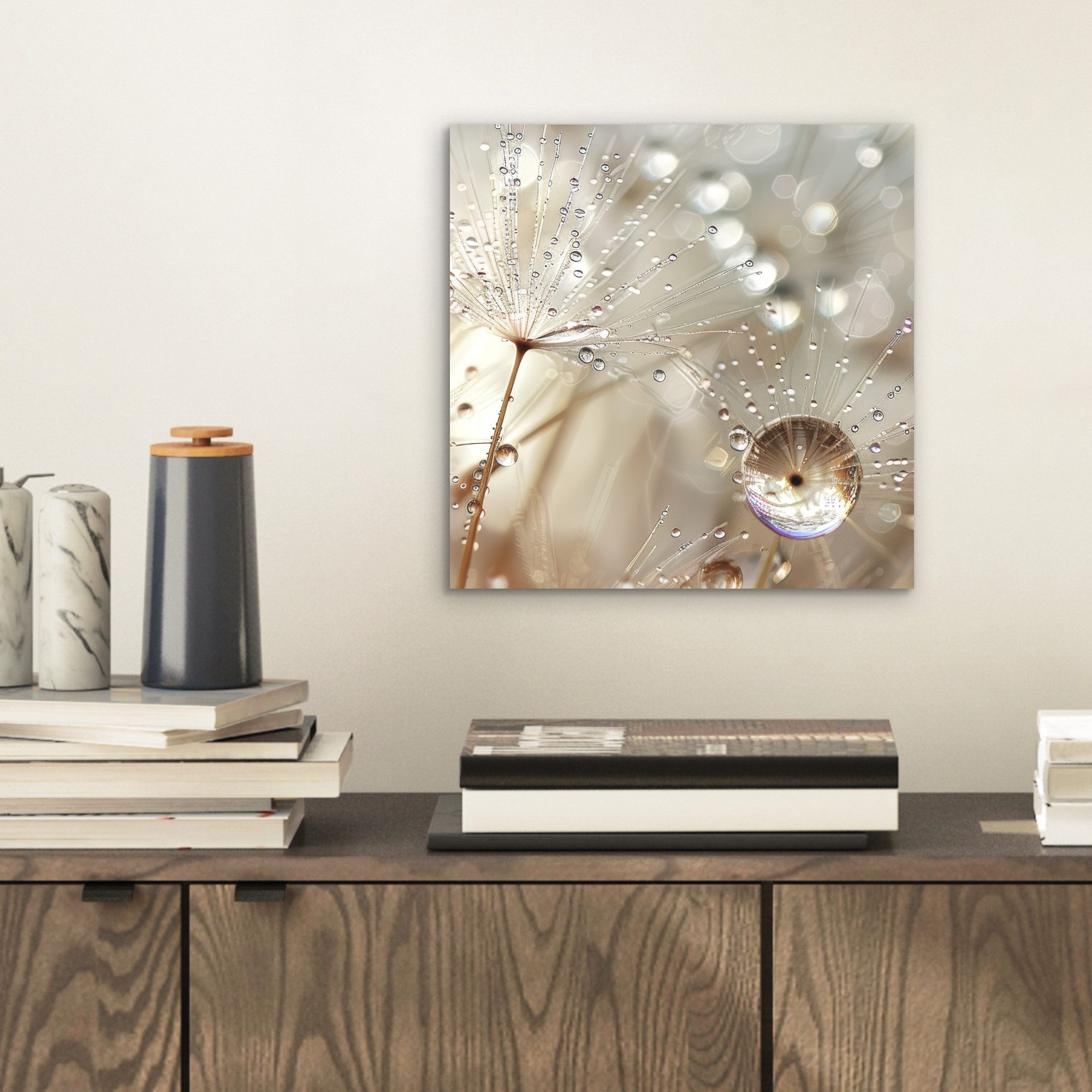 MuchoWow Metallbild Natur - Blumen - günstig online kaufen