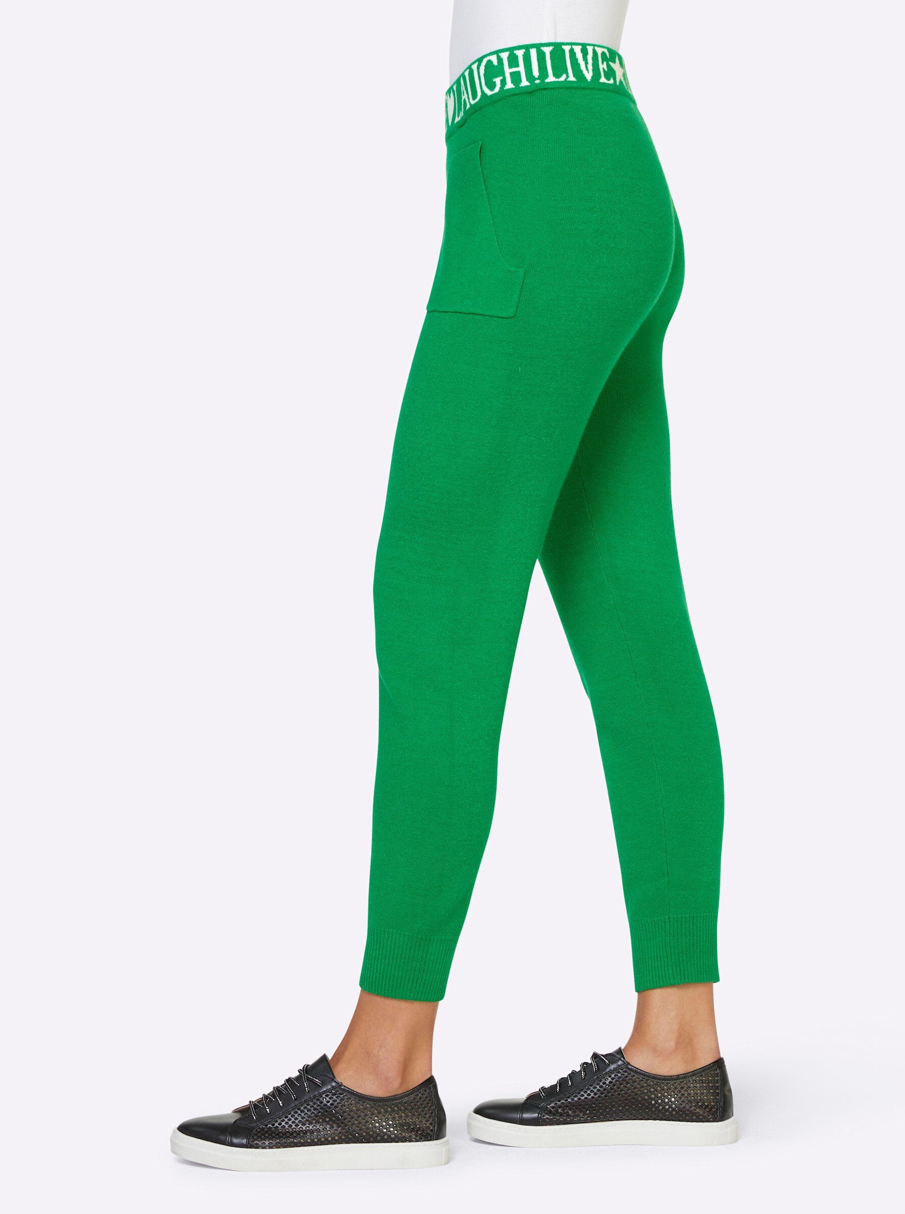 heine Jerseyhose Strickhose Innenbeinlänge ca.71 cm günstig online kaufen