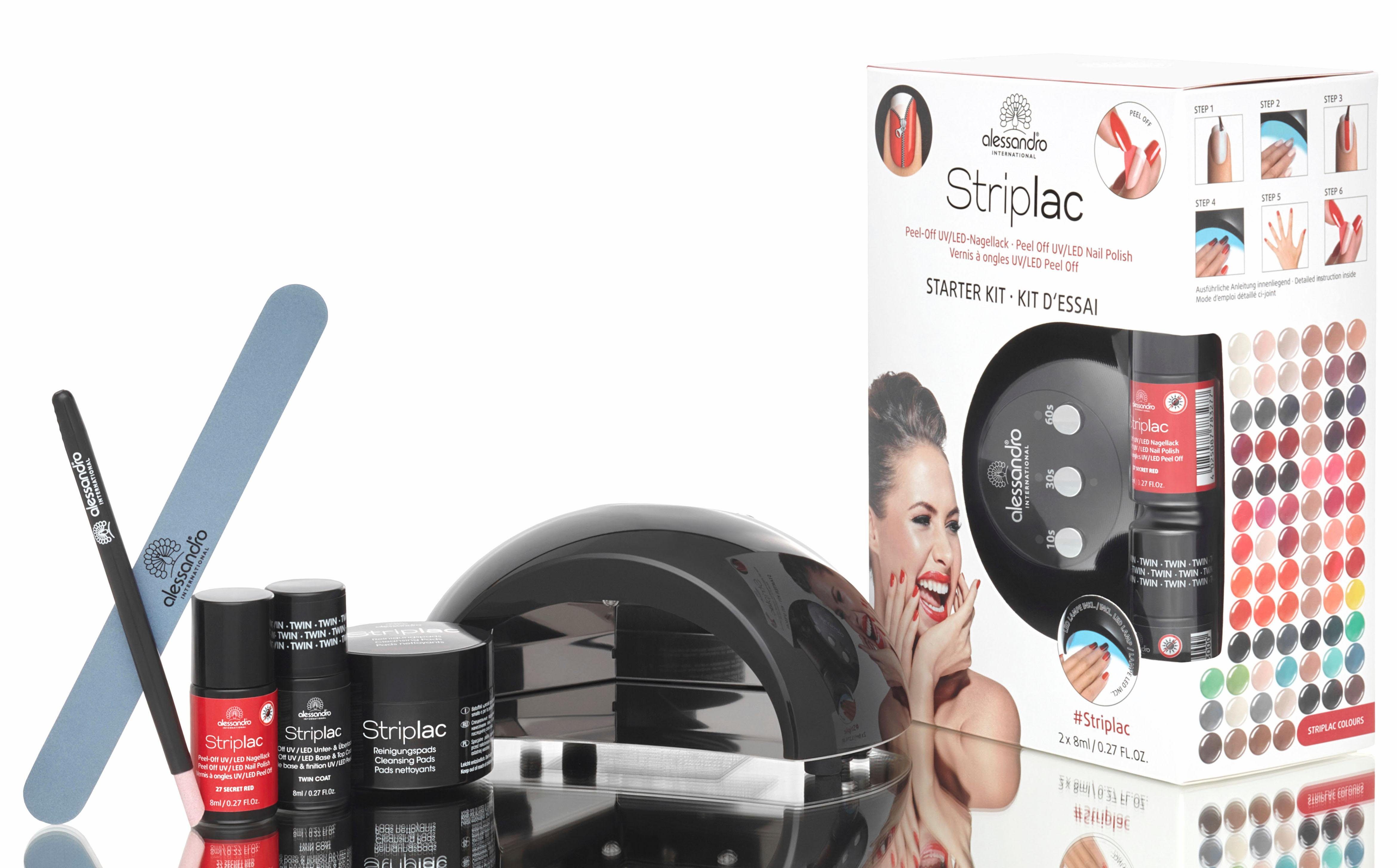 alessandro international NagellackSet »Striplac Starter