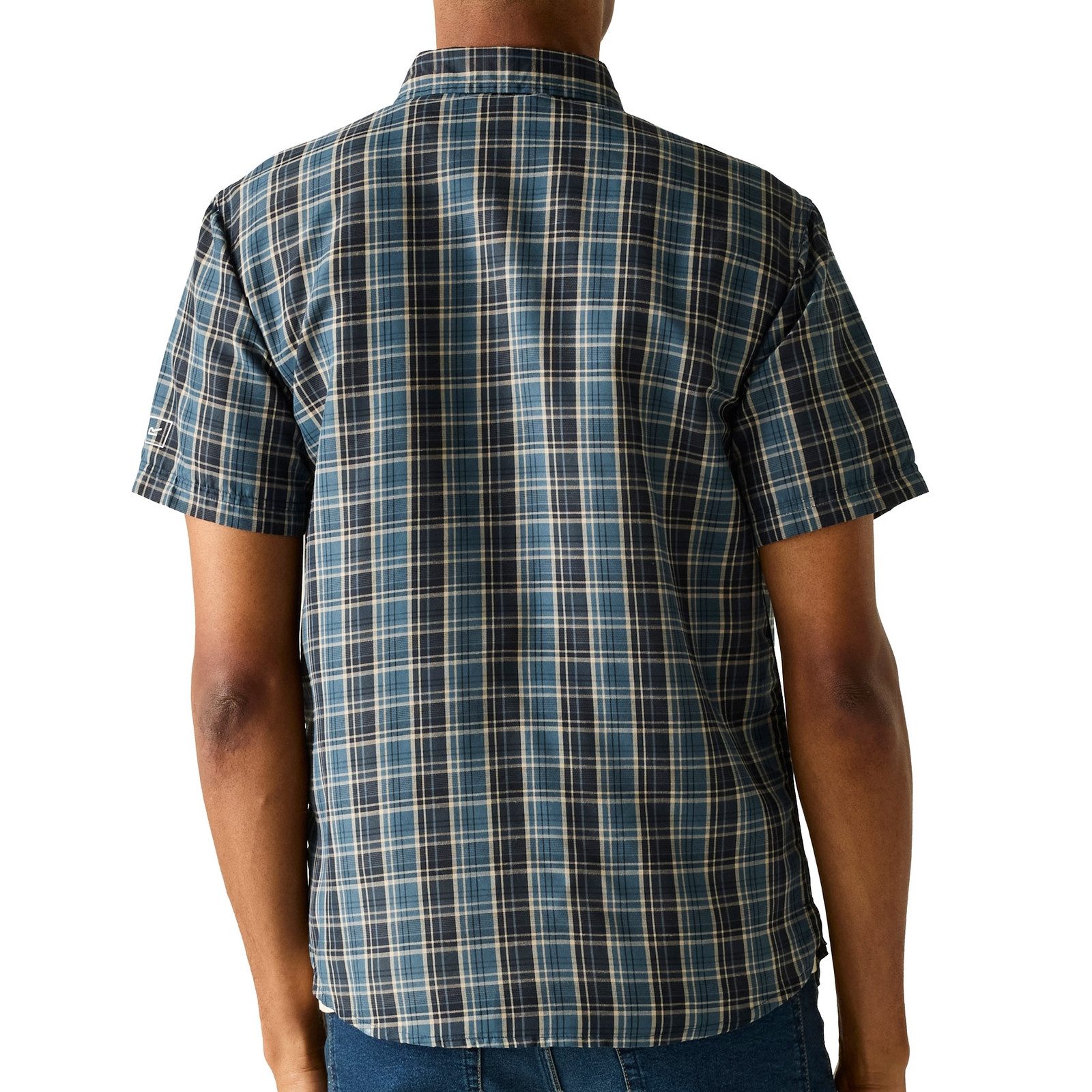 Regatta Funktionshemd Mindano Short Sleeve Shirt mit Brusttasche – Bild 5 von 5