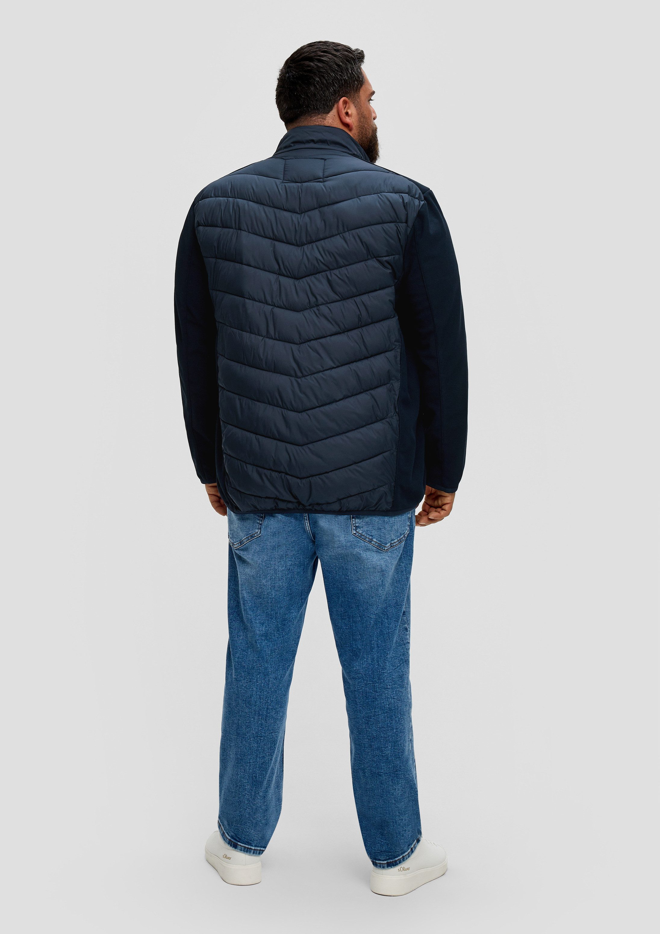 s.Oliver Funktionsjacke Outdoor-Jacke Softshelljacke mit Kontrastdetails