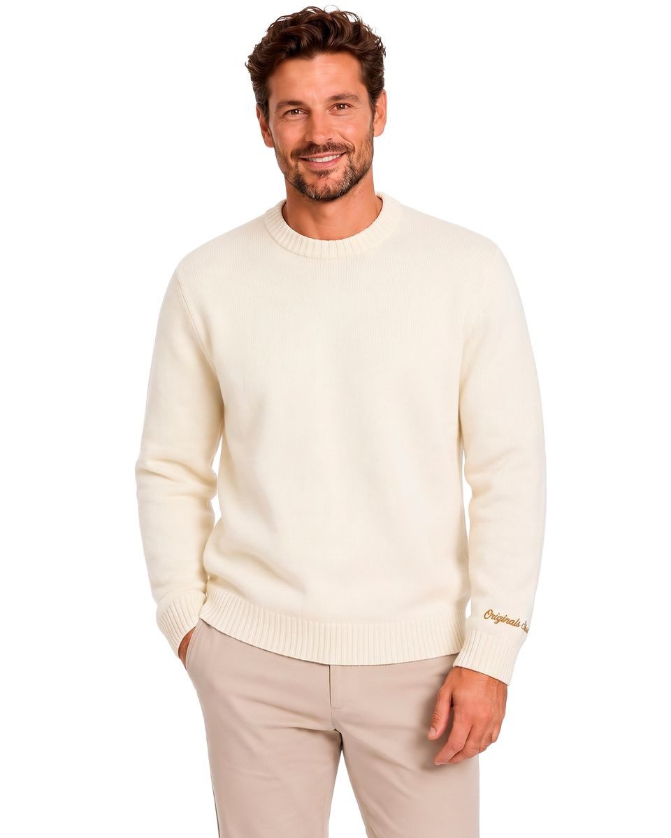 Jack & Jones Rundhalspullover Jack & Jones Strickpullover KNIT CREW NECK