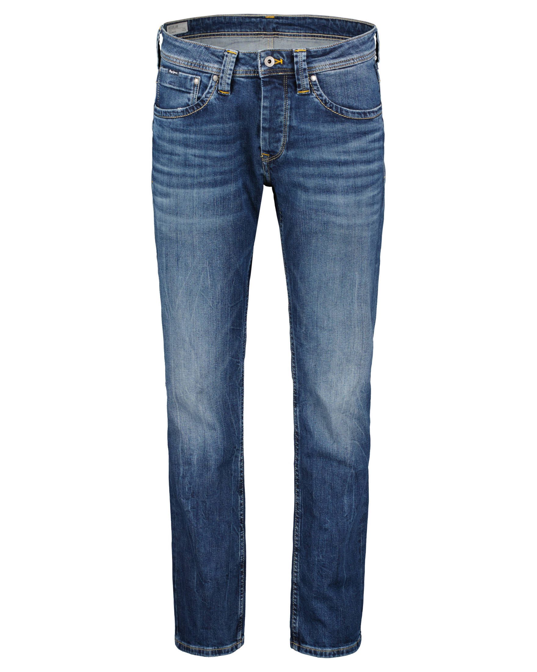 Pepe Jeans Herren Jeans CASH - Regular Fit - Blau - Dark Blue Denim günstig online kaufen