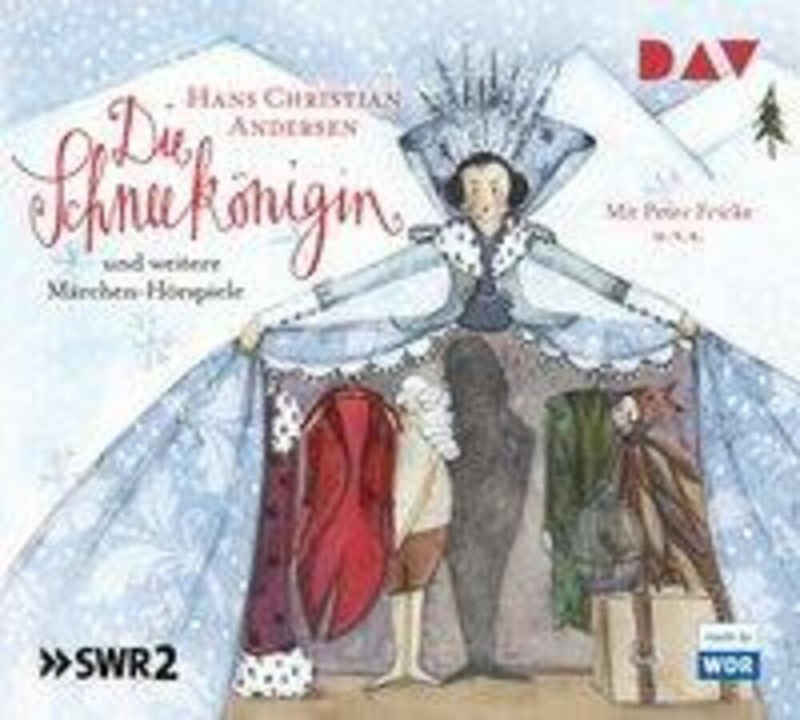 Der Audio Verlag Hörspiel Die Schneekönigin und weitere Märchen-Hörspiele, 3 Audio-CDs