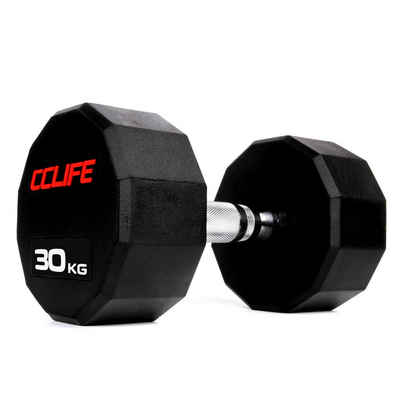 CCLIFE Hantel Gusseisen Hexagon Hanteln set Kurzhantel Gewichten Dumbell