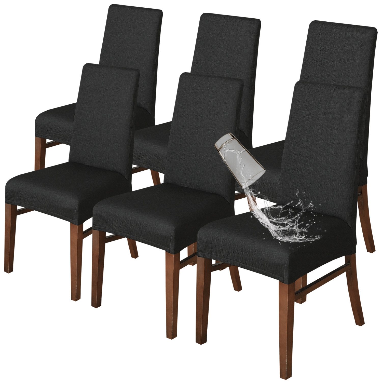 BYSURE Stuhlhusse, Stuhlbezug Hussen für Esszimmer günstig online kaufen