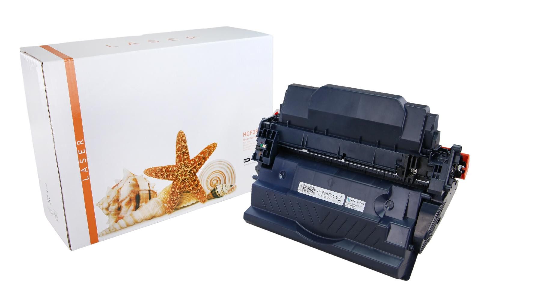 Supplies Germany Tonerkartusche 87X / CF287X, (1-St), Tonerkartusche High-Capacity schwarz 18000 Seiten