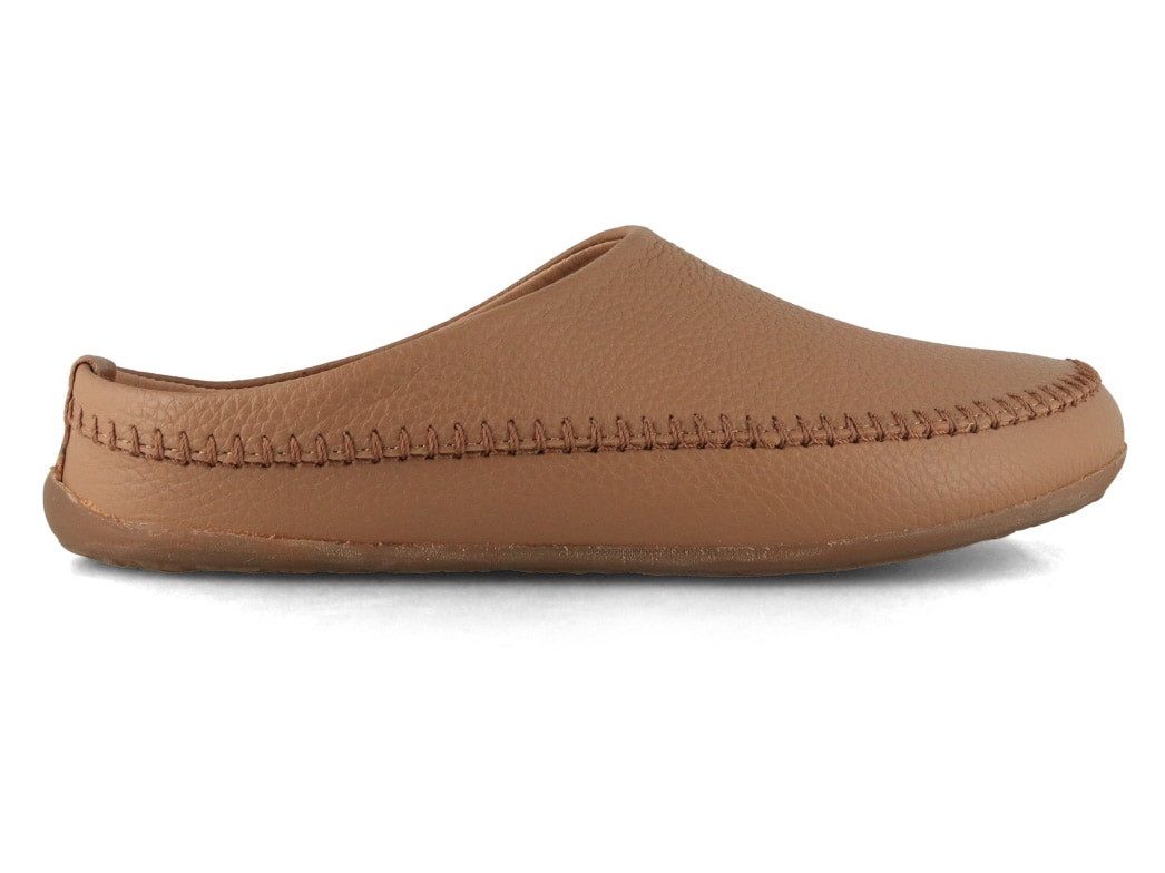 Haflinger Everest Softi Leder Pantoffeln Hausschuh Wechselfußbett mit Leder überzogen – Bild 2 von 5