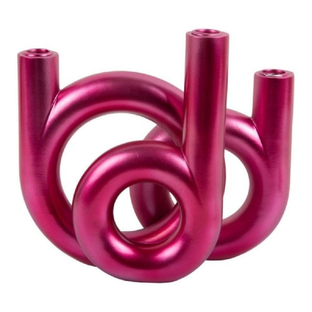 Present Time Торшеры Подсвечник Rings Candle Holder Metallic Pink (20cm)