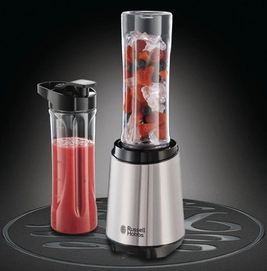 RUSSELL HOBBS Smoothie-Maker Mix & Go Steel 23470-56, 300 W