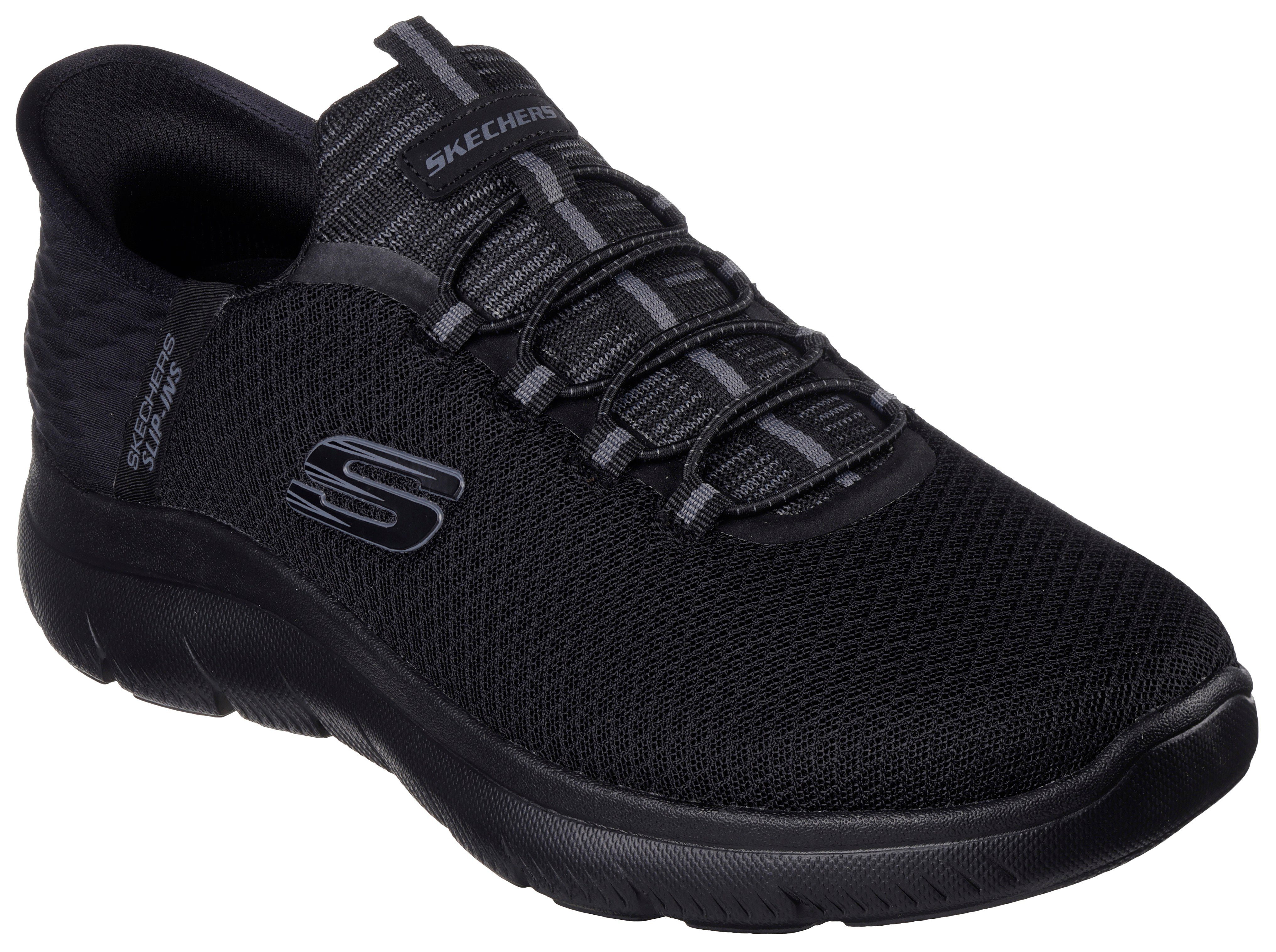 Skechers SUMMITS-HIGH RANGE Slip-On Sneaker Slipper, Freizeitschuh, Halbschuh in veganer Verarbeitung