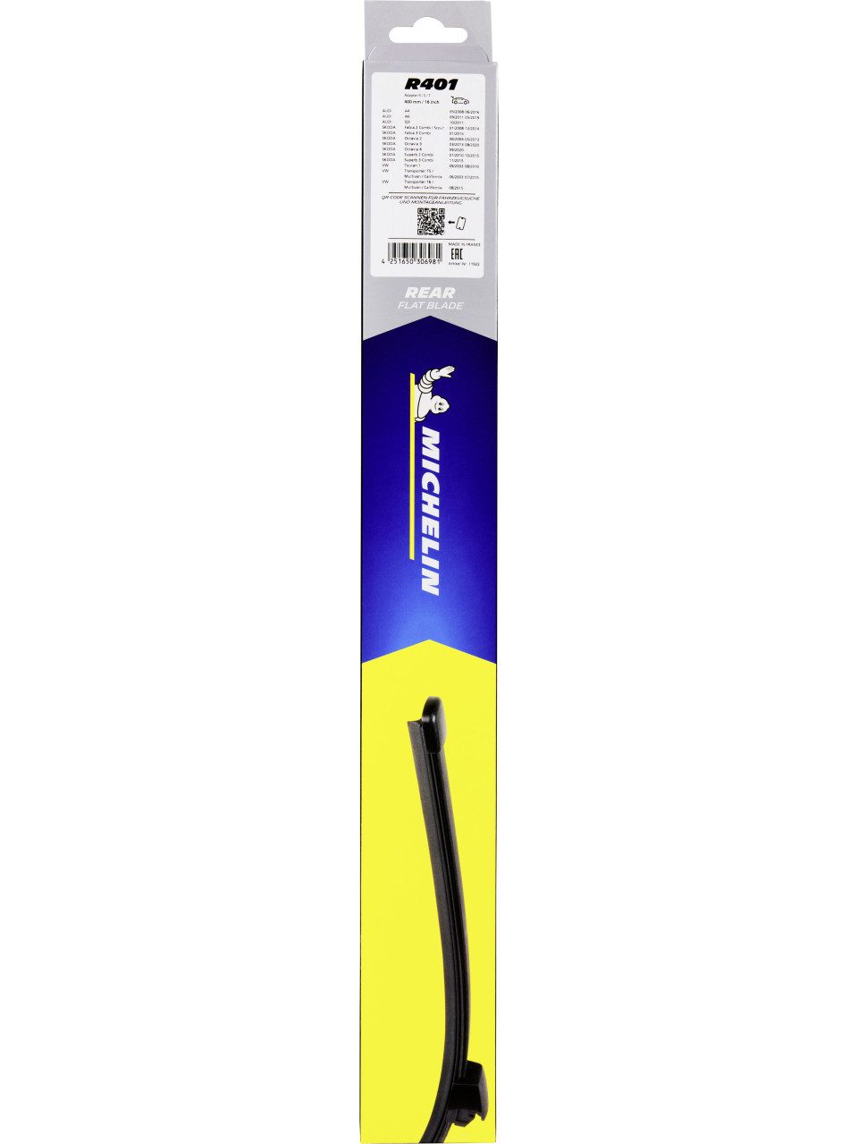 Michelin Scheibenwischblätter Michelin Scheibenwischer Heck R401 401mm