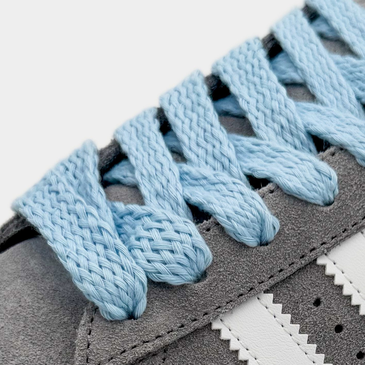 Schnürsenkel Flache breite Schnürsenkel Campus 00s Spezial Flat Cord Laces 1,5mm