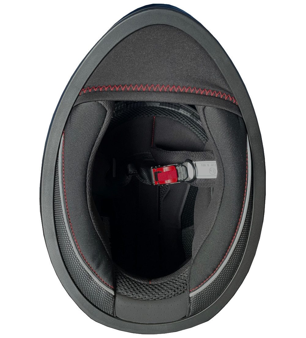 RALLOX Helmets Motorradhelm Motorradhelm Integralhelm Helm RALLOX 67 matt schwarz S M L XL