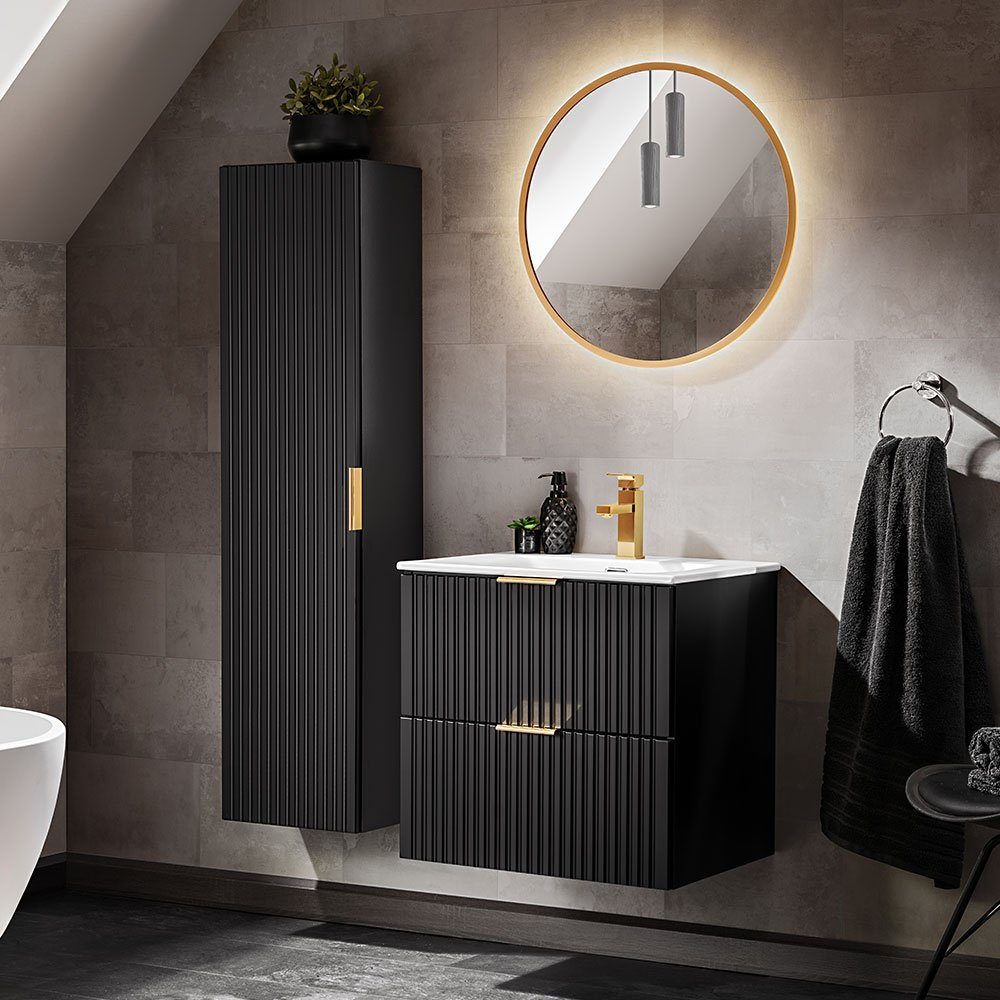 Badmöbel-Set ADELAIDE-56-BLACK