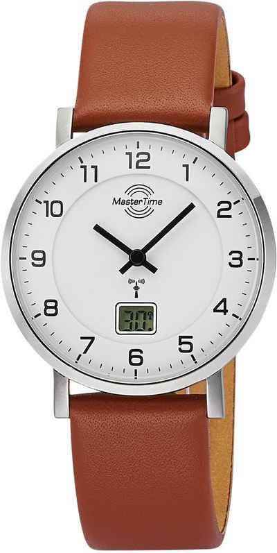 MASTER TIME Funkuhr Advanced, MTLS-10741-12L, Armbanduhr, Quarzuhr, Damenuhr, Datum