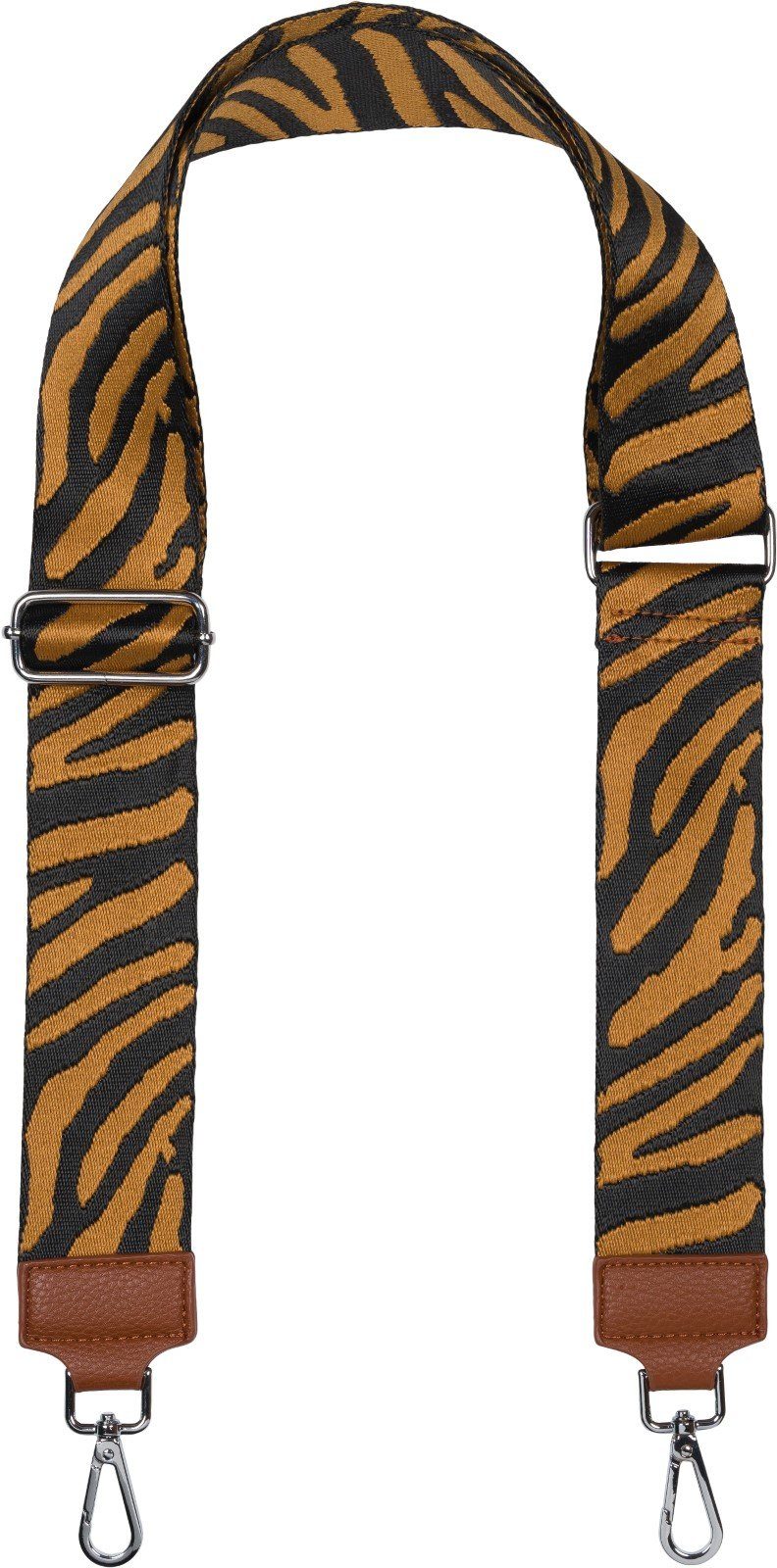 styleBREAKER Schulterriemen Breiter Wechsel Taschengurt Zebra (1-St)