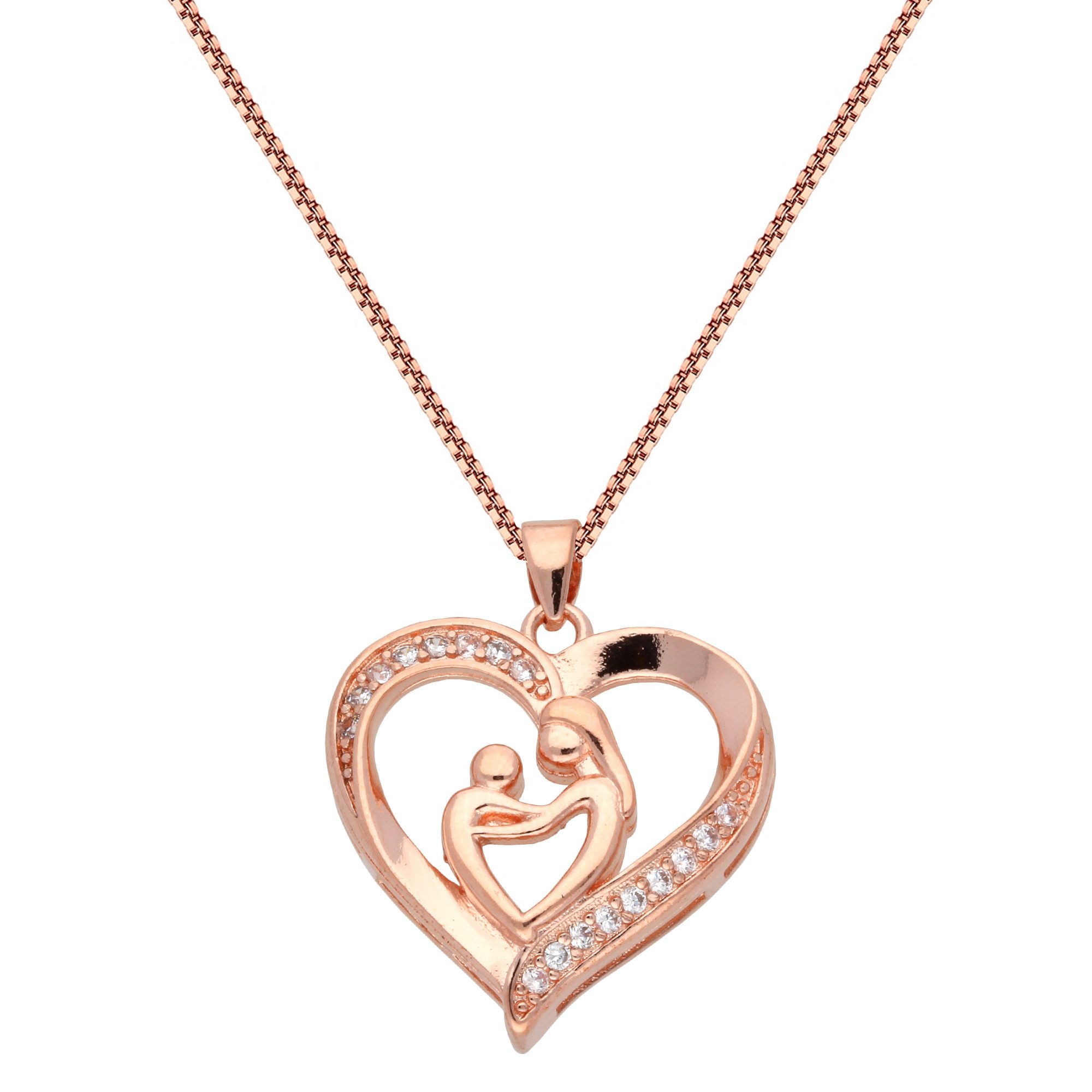 LÖB Kette mit Anhänger 750 Roségold günstig online kaufen